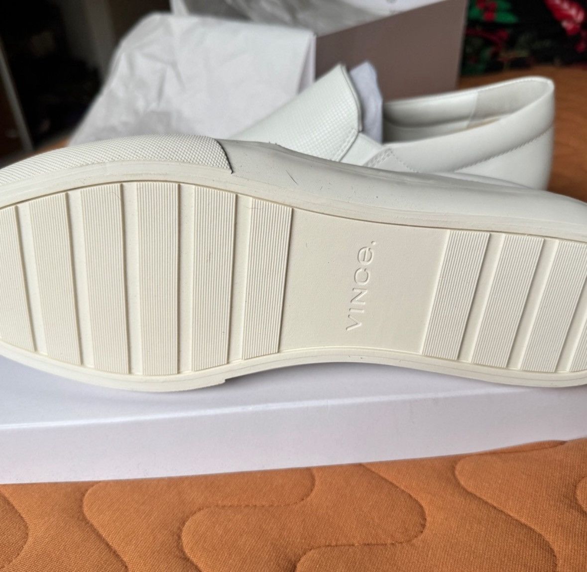 Vince Vince Farran Leather Slip On Size US 10.5 / EU 43-44 - 8 Thumbnail
