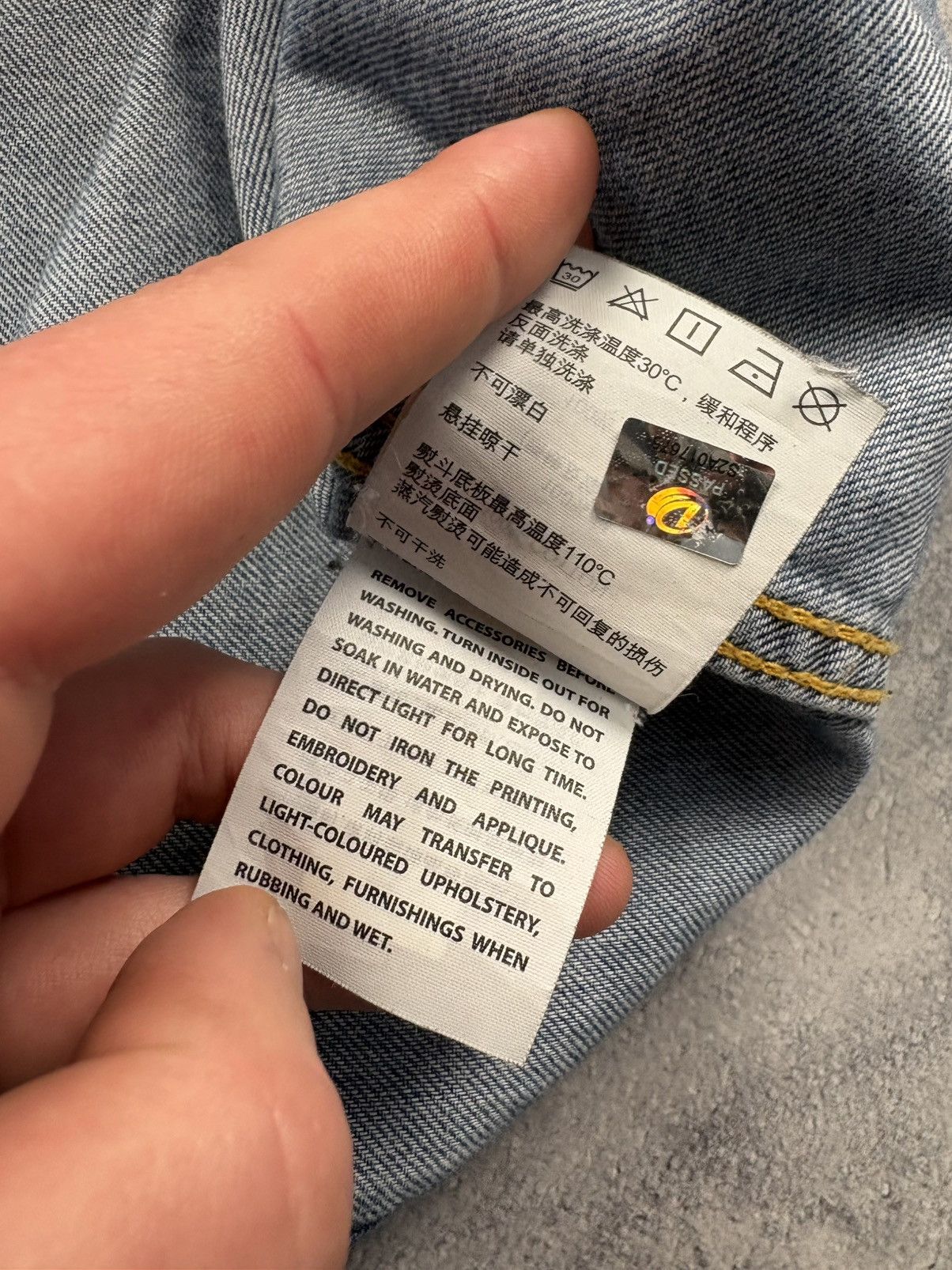 Evisu EVISU Vintage Big Logo Osaka Japan Streetwear Denim Shirt Size US S / EU 44-46 / 1 - 19 Thumbnail