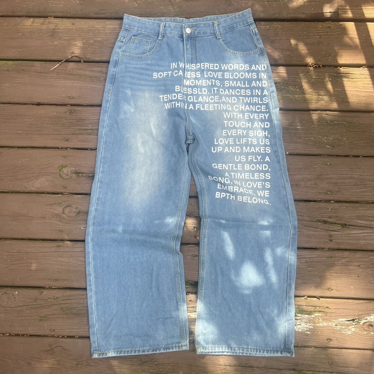 Poem denim