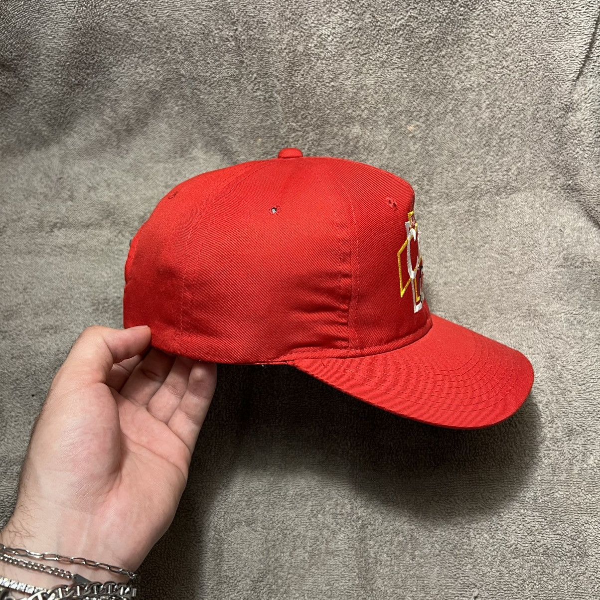 Drew Pearson × NFL × Vintage Vintage 90s Kansas City Chiefs SnapBack Hat Drew Pearson Size ONE SIZE - 5 Thumbnail