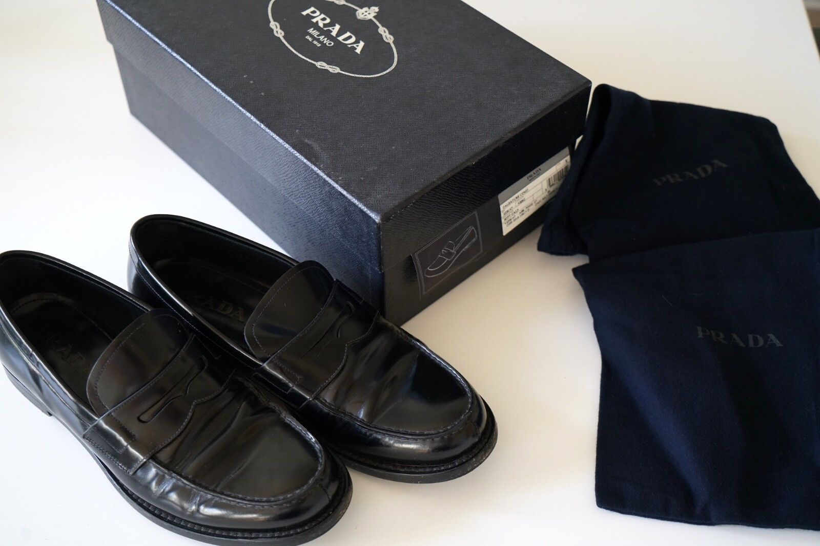 Prada PRADA loafers black 8 1/2 Size US 8.5 / EU 41-42 - 9 Thumbnail