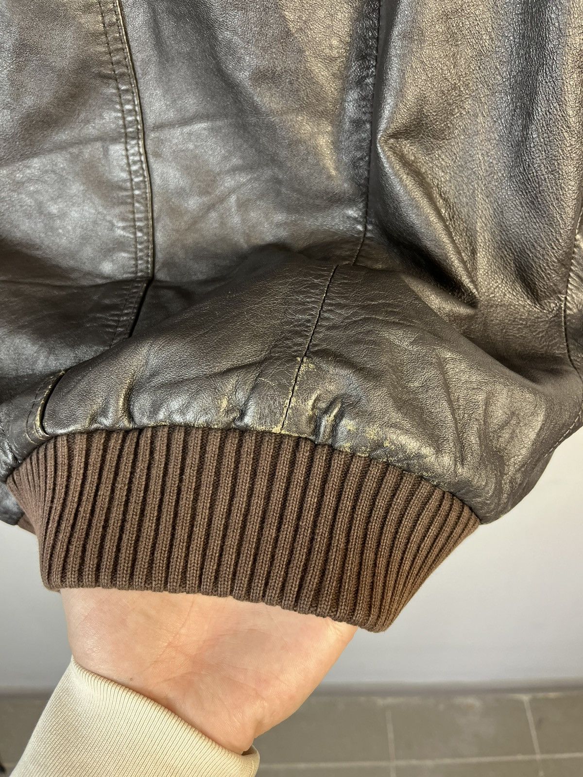 Superdry Luxury Y2K Learher Full Zip Jacket