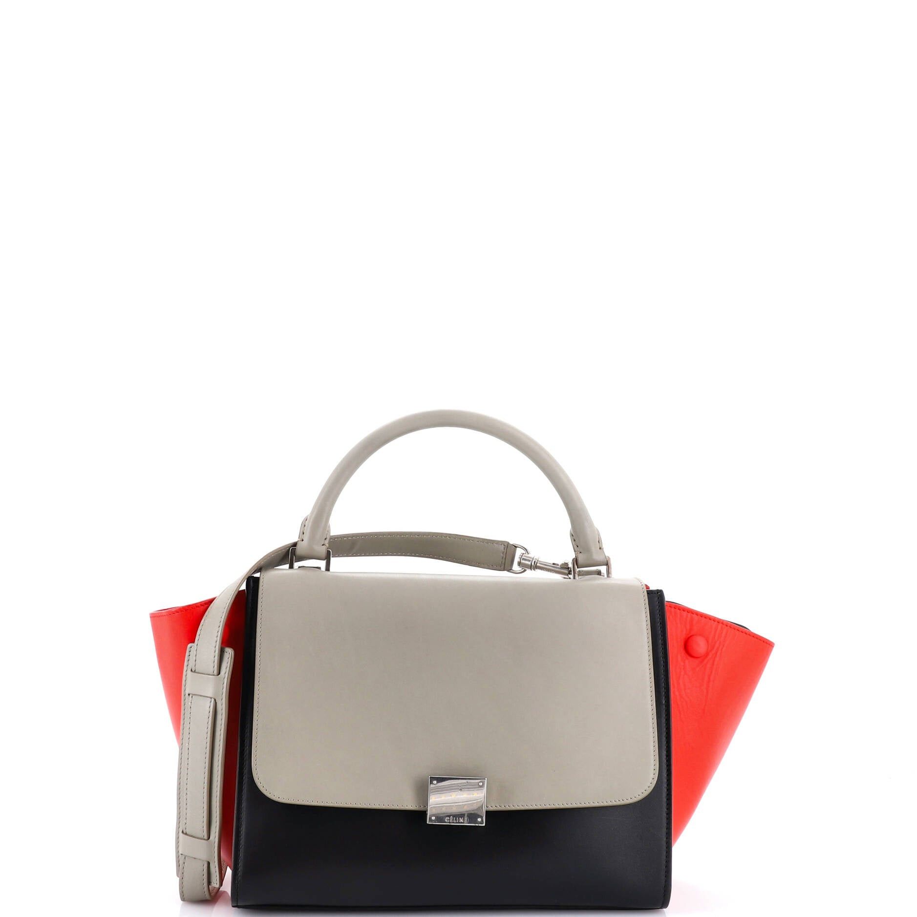 Tricolor Trapeze Bag