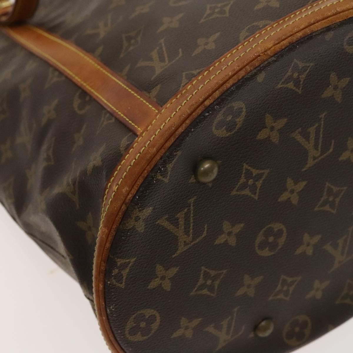 Louis Vuitton LOUIS VUITTON Monogram Bucket GM Shoulder Bag M42236 Size ONE SIZE - 14 Thumbnail