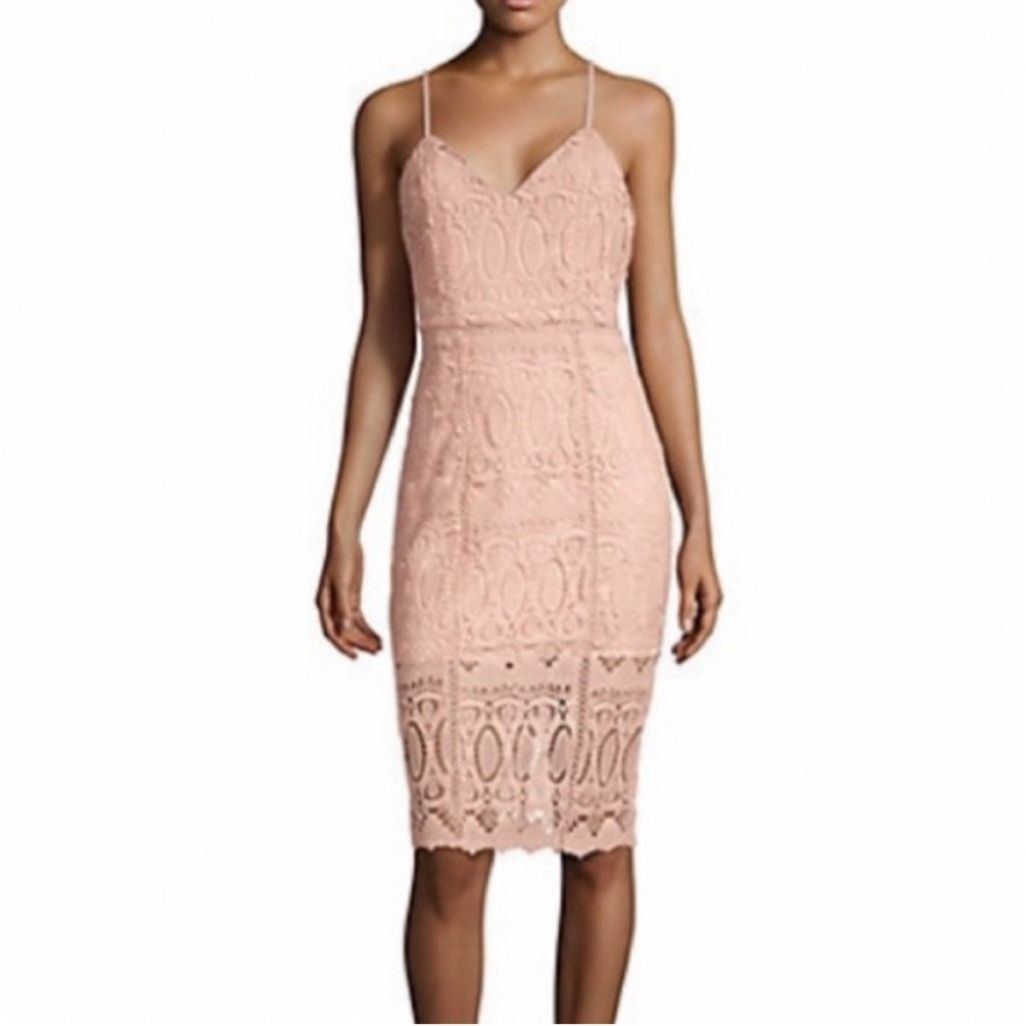 Other J.O.A. Ballet Blush Pink Crochet Lace Dress XS Size XS / US 0-2 / IT 36-38 - 1 Thumbnail