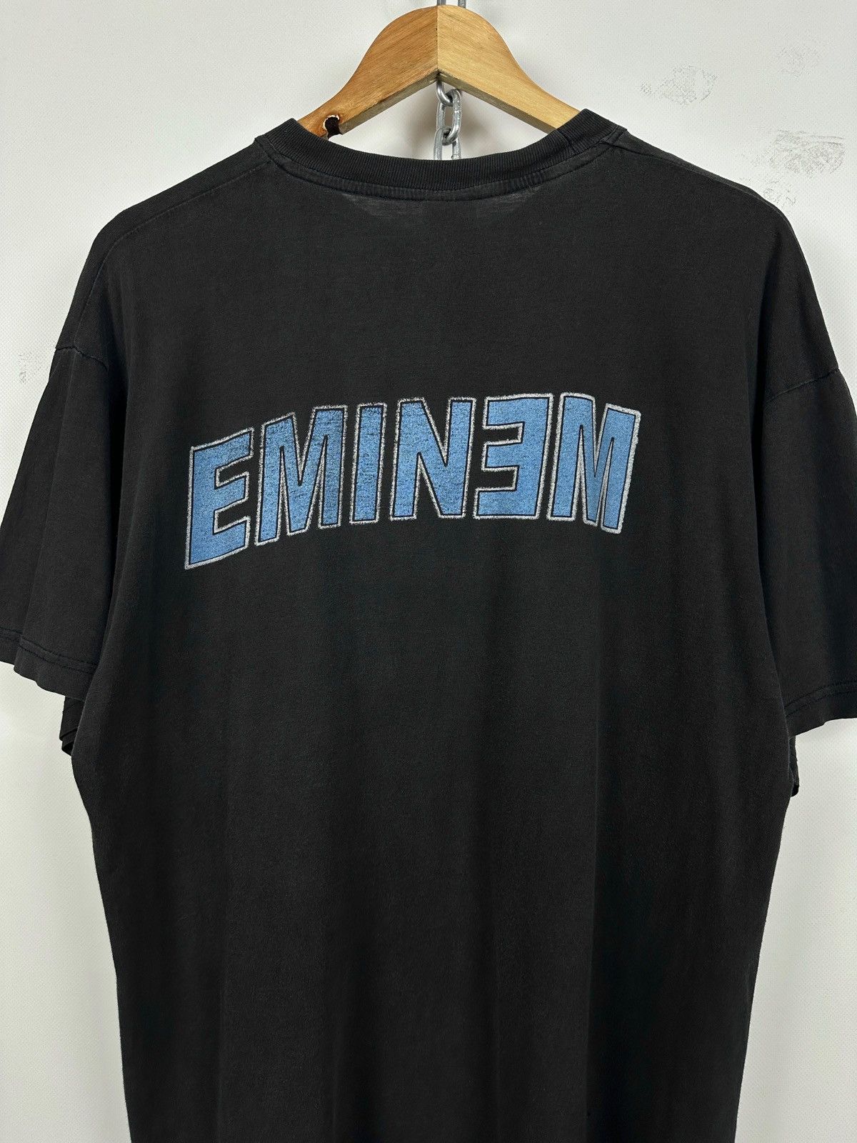 Band Tees 00s Vintage Eminem Graphic Print Rap Hip Hop Band T-Shirt Size US XL / EU 56 / 4 - 12 Thumbnail