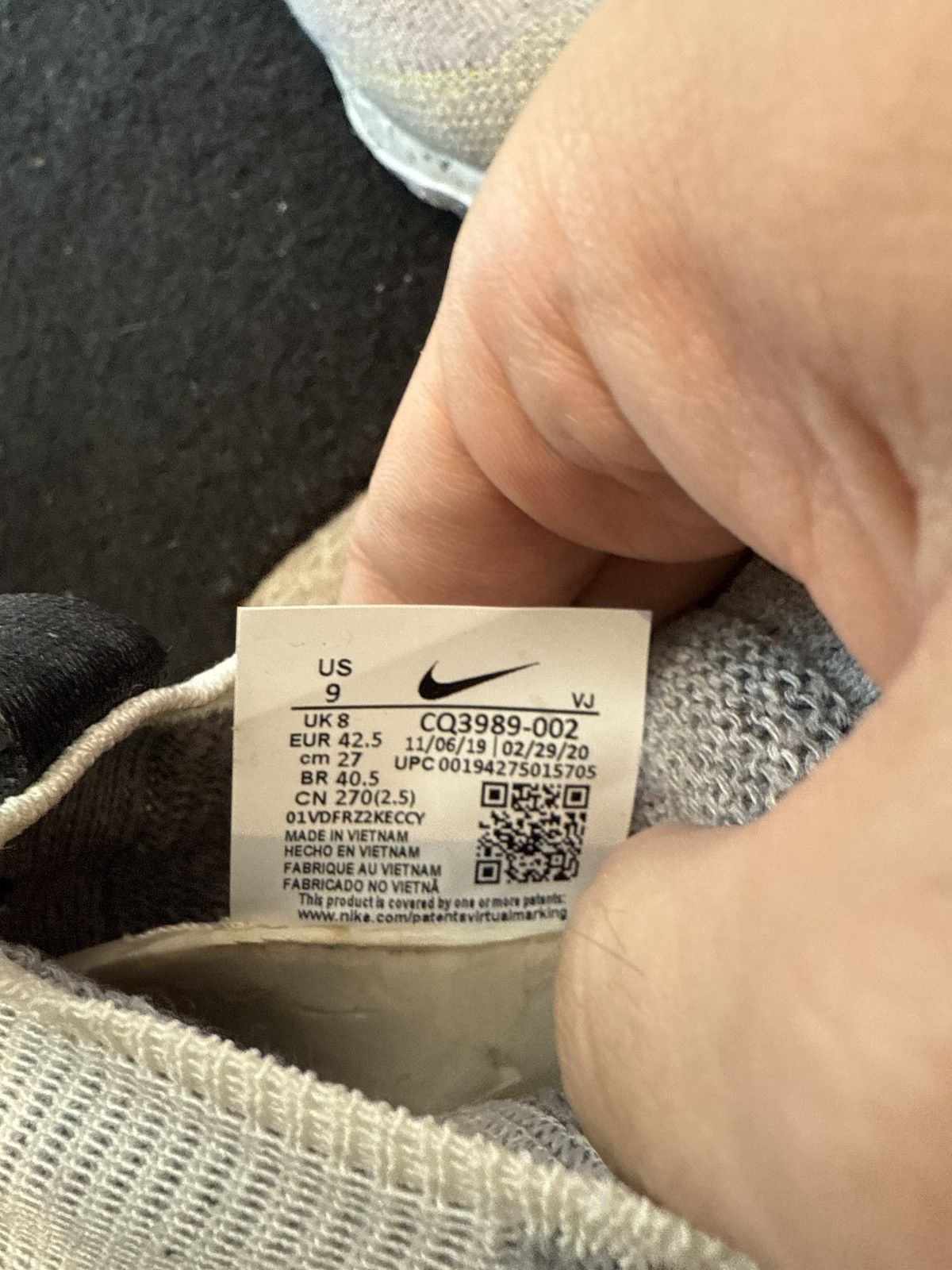 Nike Nike space hippie 03 grey volt size 9 Size US 9 / EU 42 - 6 Thumbnail