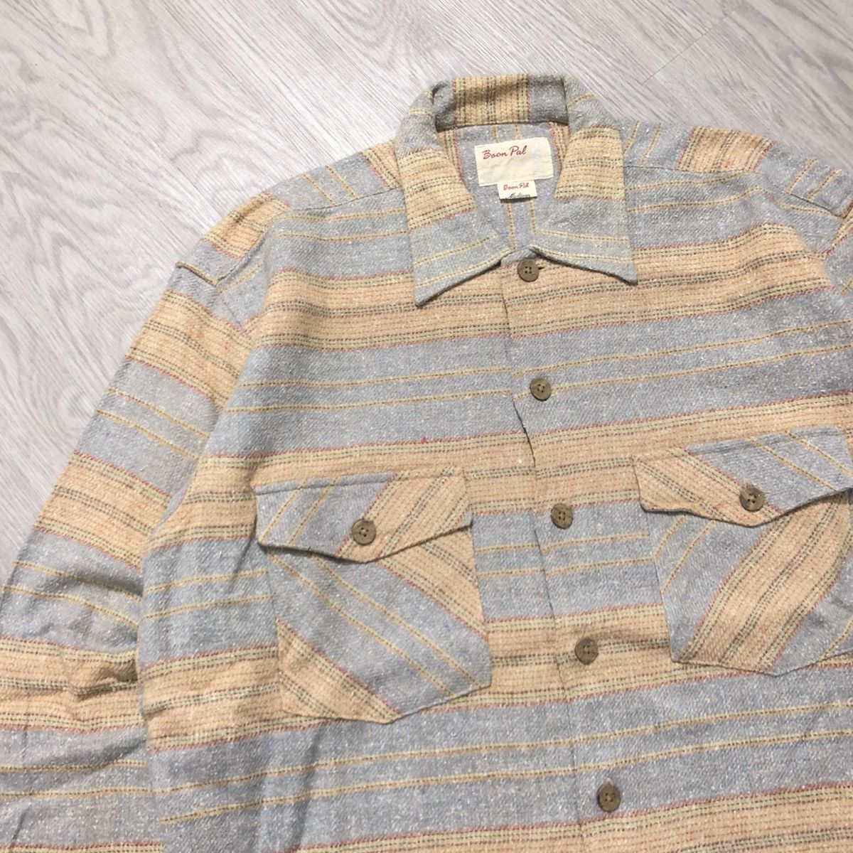 Sugar Cane 2000s Boon Pal Double Pocket Japanese Shirt Kapital Style Size US XL / EU 56 / 4 - 3 Thumbnail