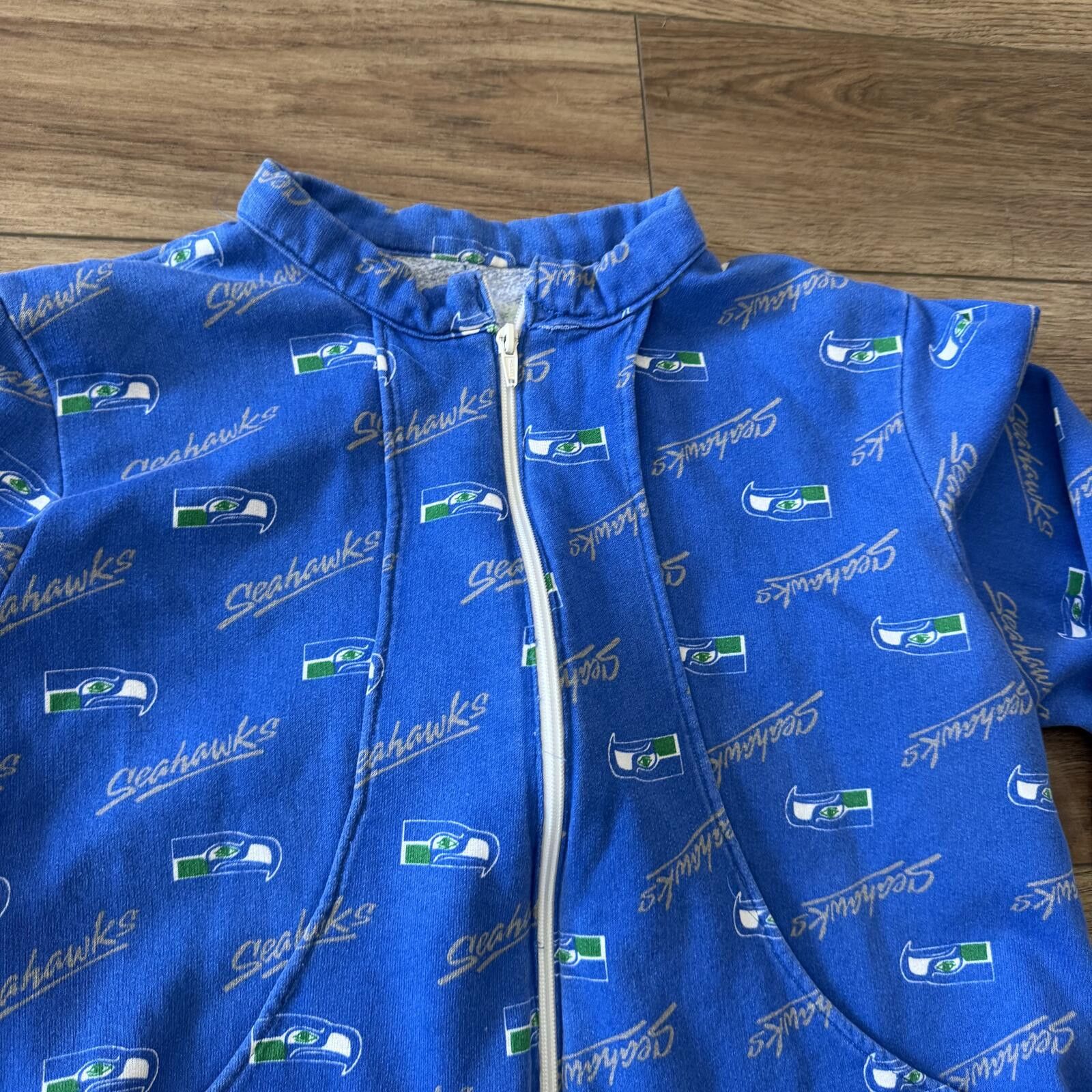 Other Vintage 90s Seattle Seahawks AOP Zip Up Custom Talon Jacket Size US XS / EU 42 / 0 - 3 Thumbnail