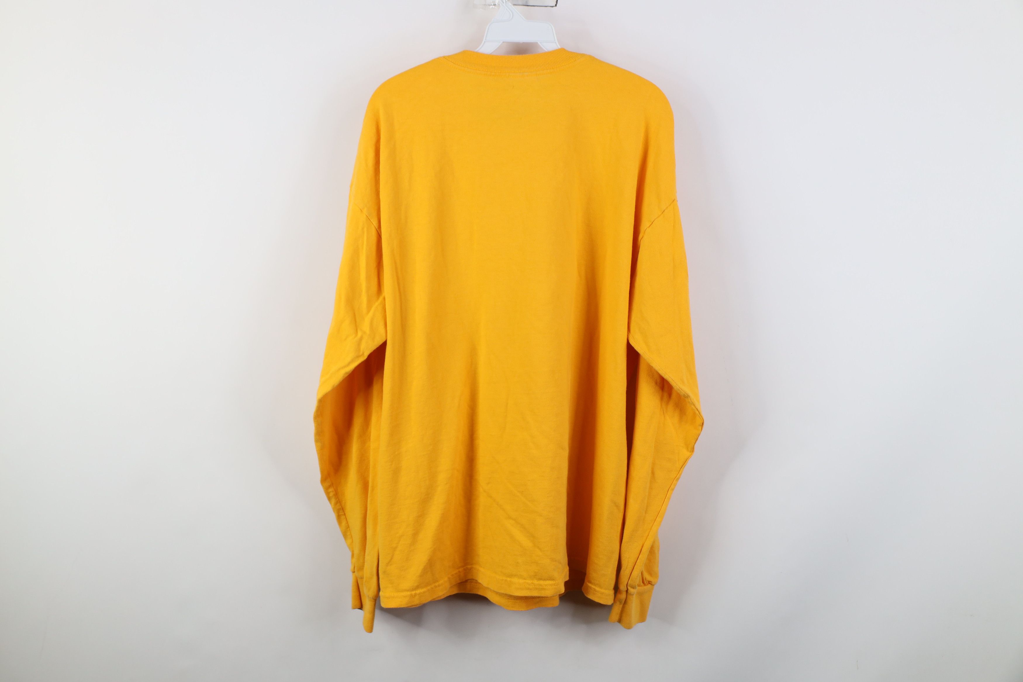 Vintage Vintage 90s Y2K University of Michigan Long Sleeve T-Shirt Size US XL / EU 56 / 4 - 9 Thumbnail