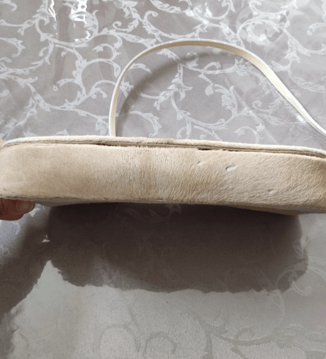 Christian Dior Monsieur × Dior Dior Bag Malice Saddle Shoulder Hodo Fur Leather 90s EX0031 Size ONE SIZE - 6 Thumbnail