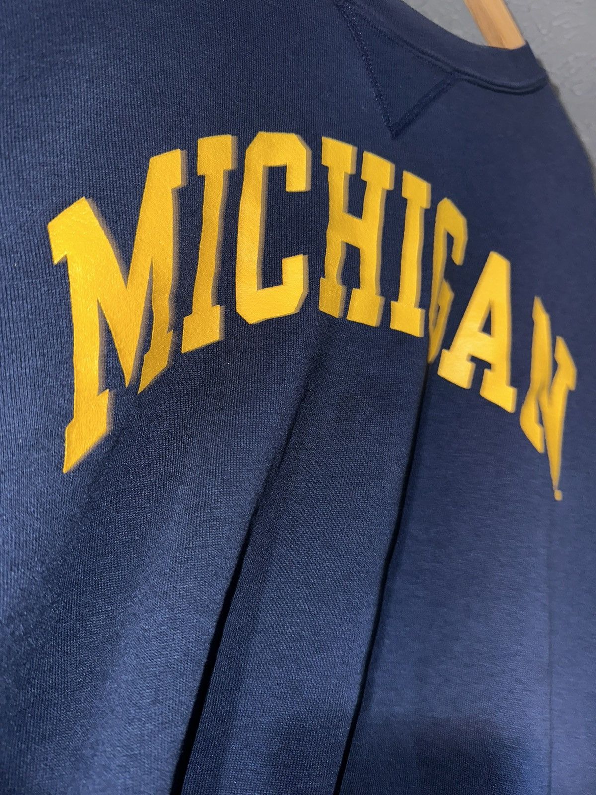 Russell Athletic Vintage Russell Navy blue University of Michigan sweatshirt Size US XL / EU 56 / 4 - 2 Thumbnail