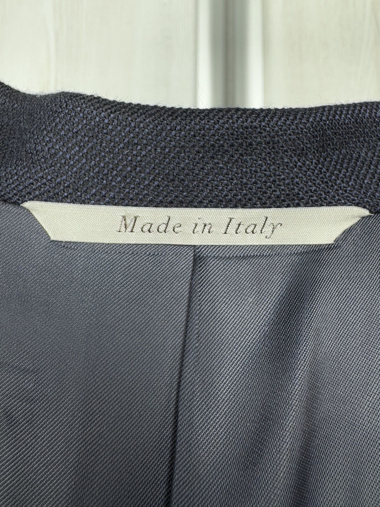 Canali Canali Travel dark blue wool 2 button blazer sport coat Size 48R - 8 Thumbnail