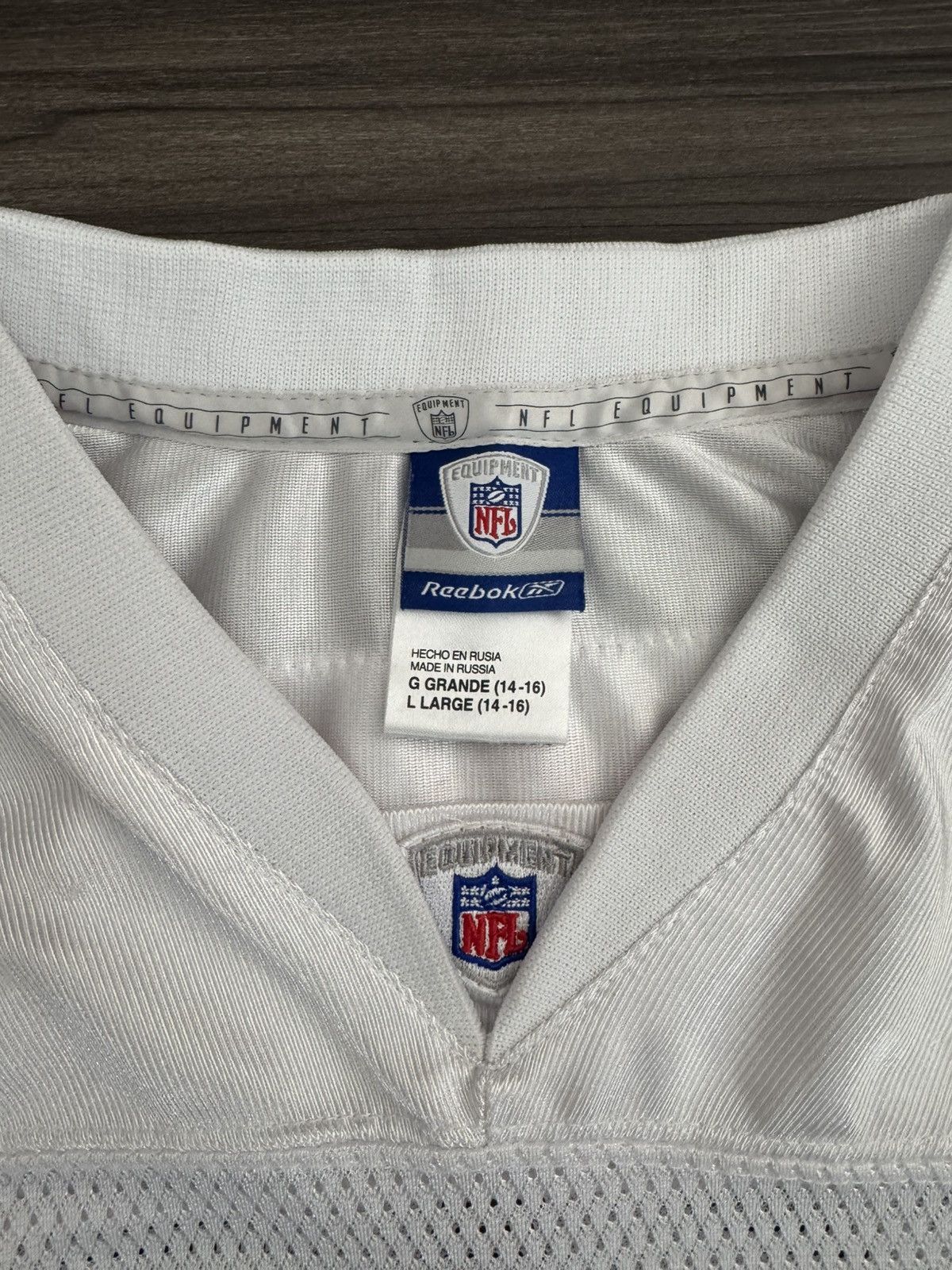 Reebok YOUTH Jeremy Shockey #80 New York Giants Jersey 14-16 Size US L / EU 52-54 / 3 - 4 Thumbnail