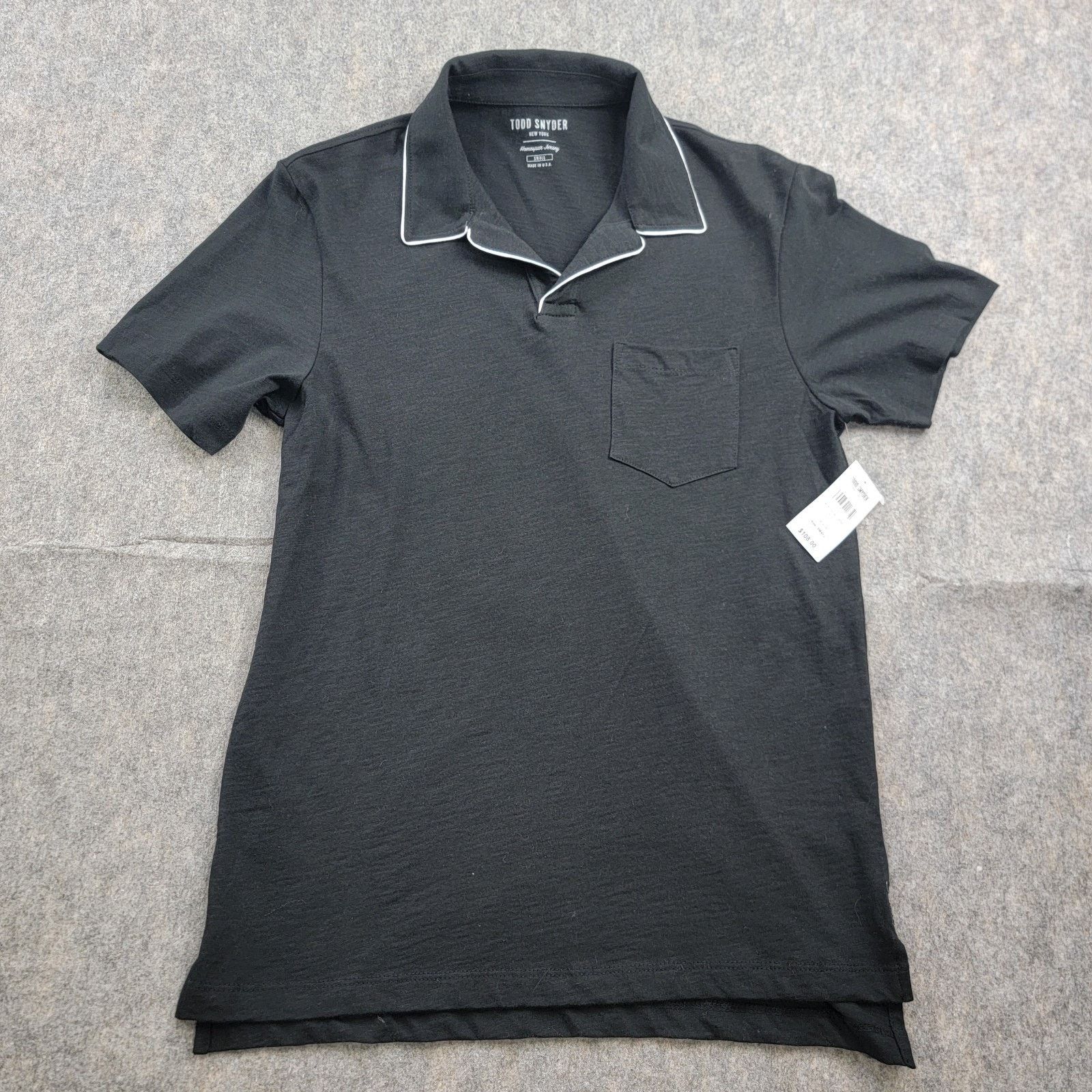 Todd Snyder Todd Snyder Montauk Tipped Polo Shirt Homespun Slub Preppy Size US S / EU 44-46 / 1 - 2 Thumbnail
