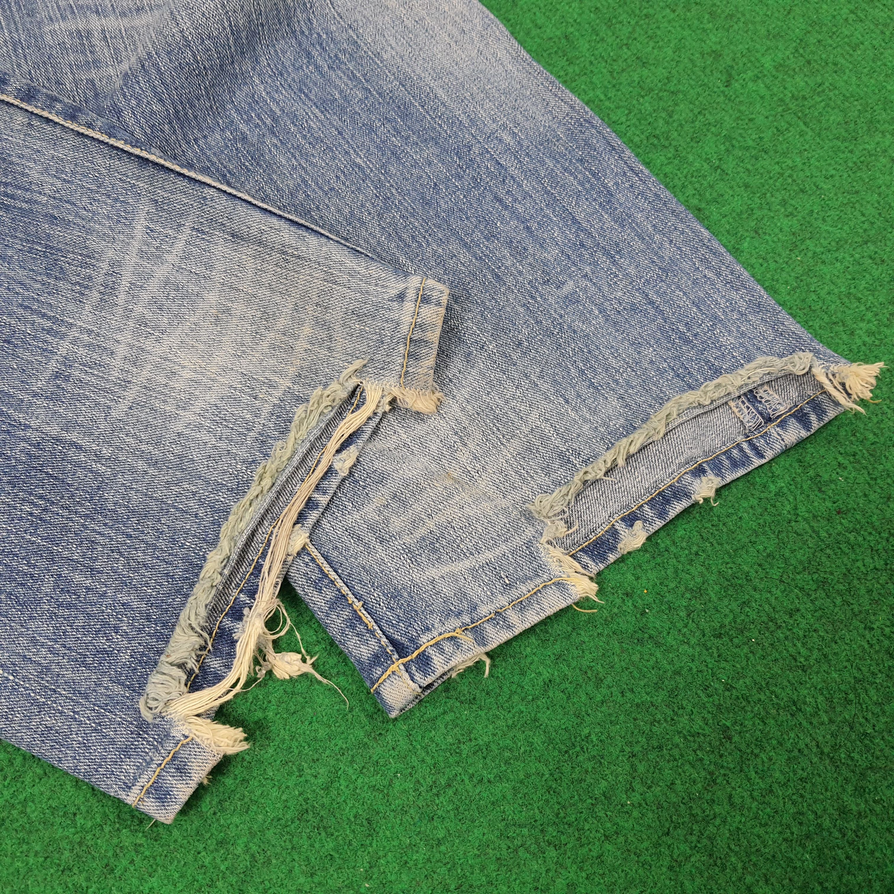 Vintage Vintage Exhibitionist Patchwork Streetwear Design Jeans Size US 32 / EU 48 - 6 Thumbnail