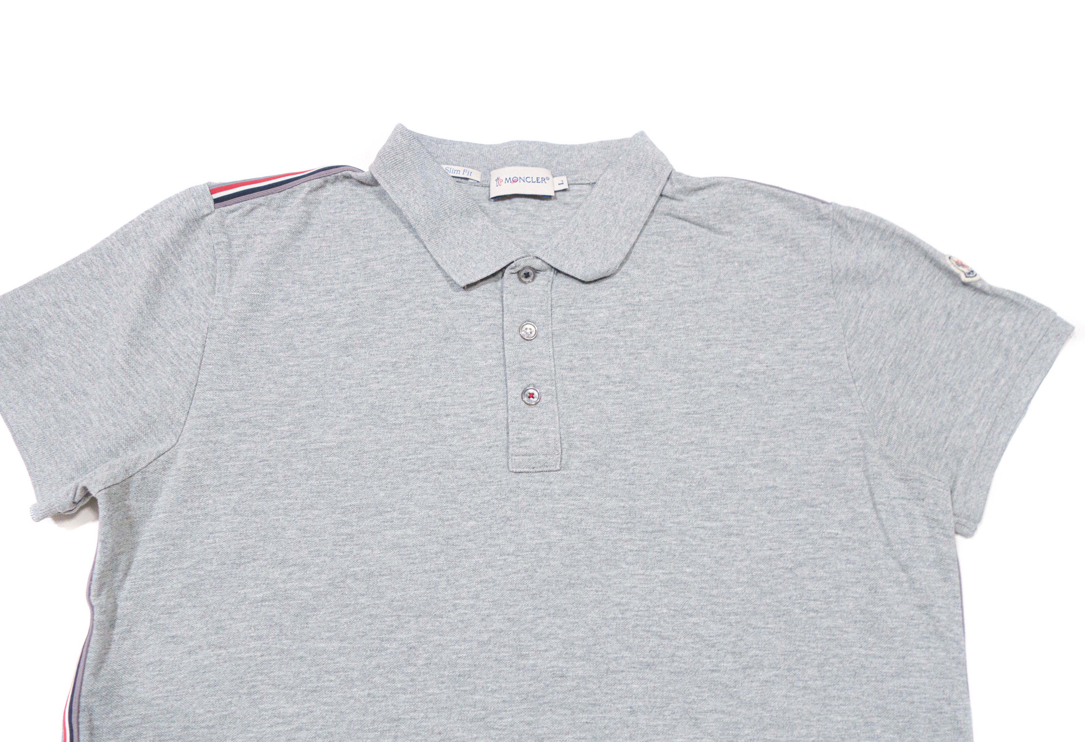 Moncler Logo Stripes Polo Size US L / EU 52-54 / 3 - 3 Thumbnail
