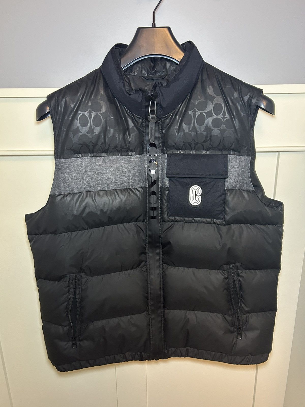 Coach Coach monogram down puffer vest Size US XL / EU 56 / 4 - 1 Thumbnail