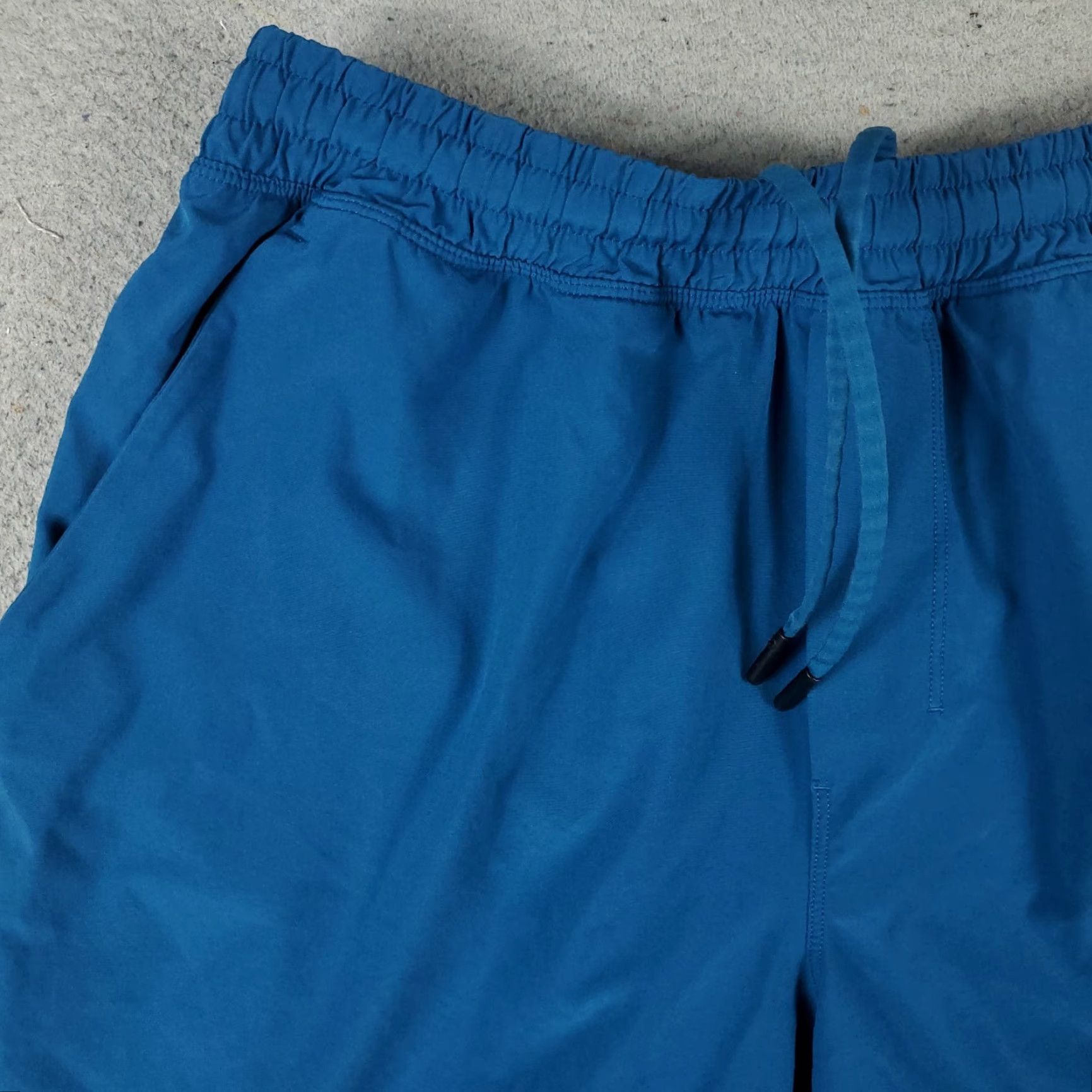 Lululemon Lululemon Shorts Mens M Blue Lace Tie Stretch Lined Running Gym Size US 31 - 2 Thumbnail