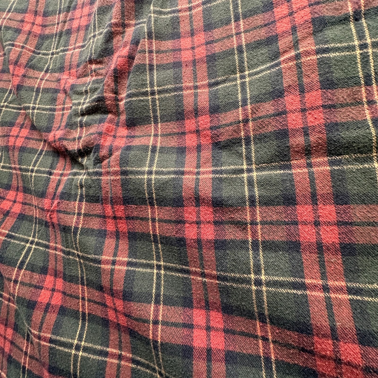 L.L. Bean LL Bean Plaid Flannel Shirt Mens Large Button Up Red Green Size US L / EU 52-54 / 3 - 7 Thumbnail