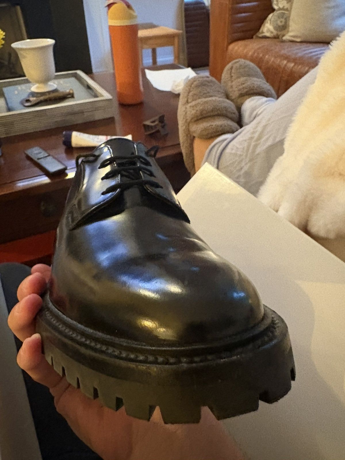 Common Projects RARE GRAIL Common Projects Lug Sole Derbys Size US 7.5 / EU 40-41 - 7 Thumbnail