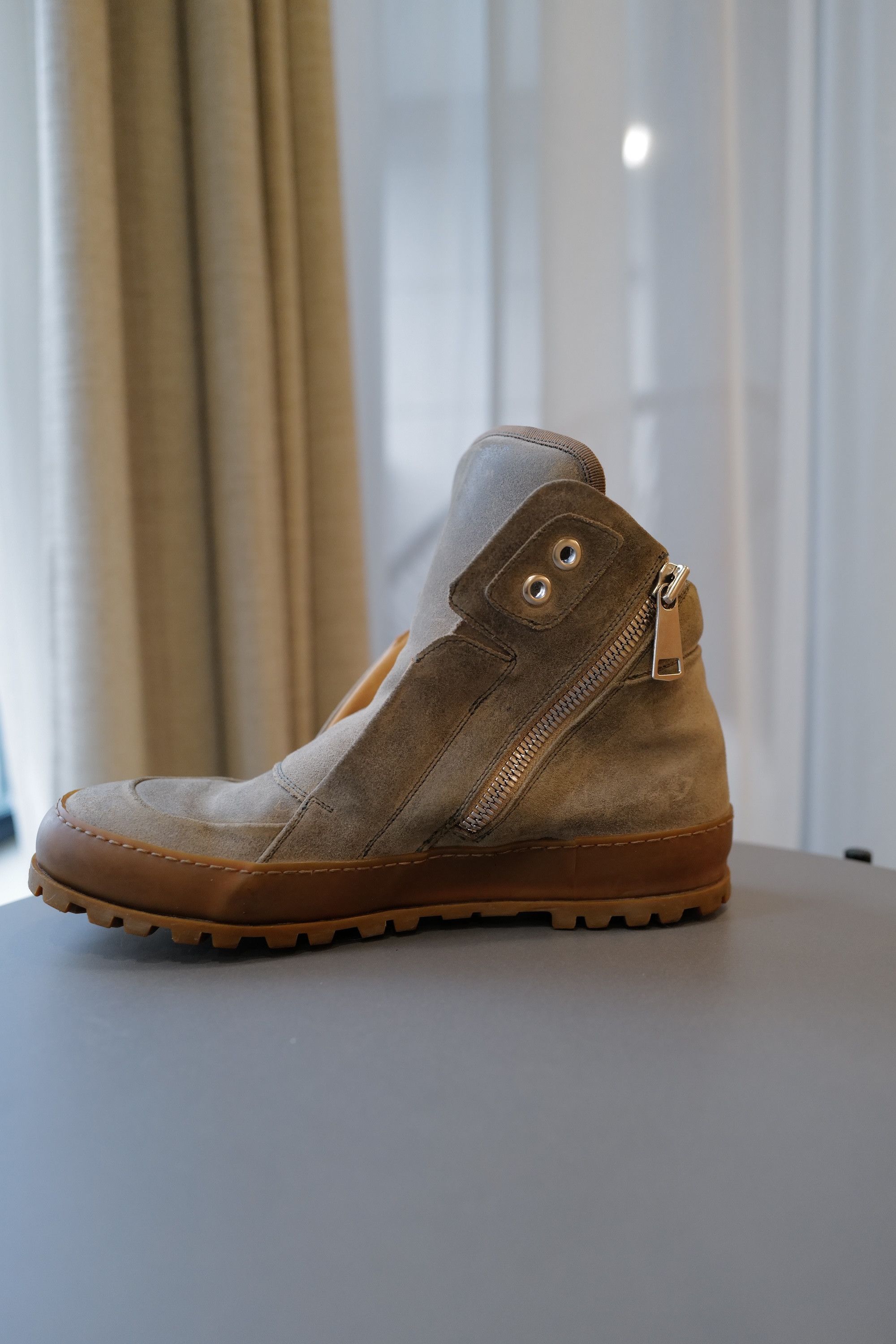 Premiata Premiata leather high-top zip boots Size US 7 / EU 40 - 3 Thumbnail