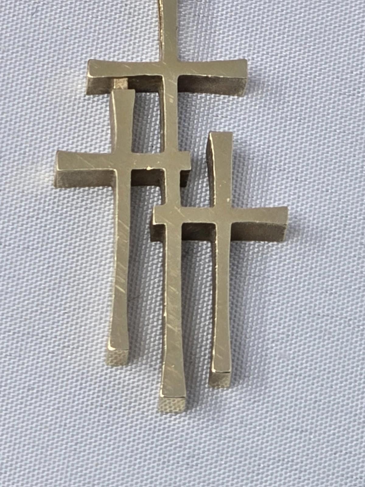 Other Retired James Avery 14k Yellow Gold Calvary Cross Pendant Size ONE SIZE - 4 Thumbnail