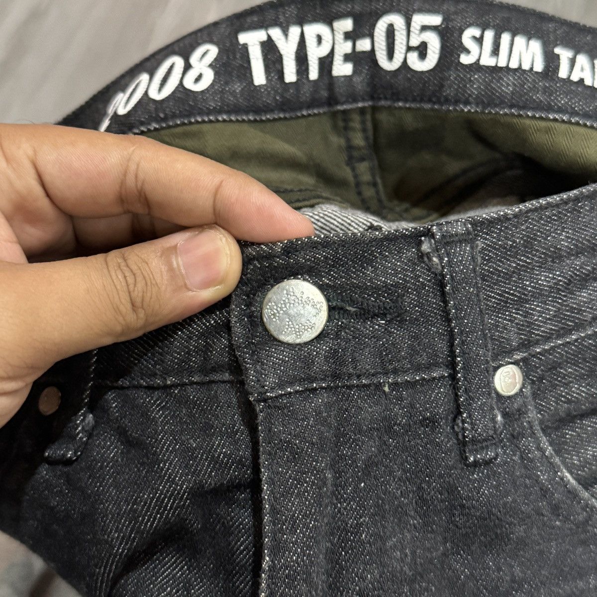 Bape Bape 2008 Type-05 Slim Taper Logo Denim Size US 32 / EU 48 - 11 Thumbnail