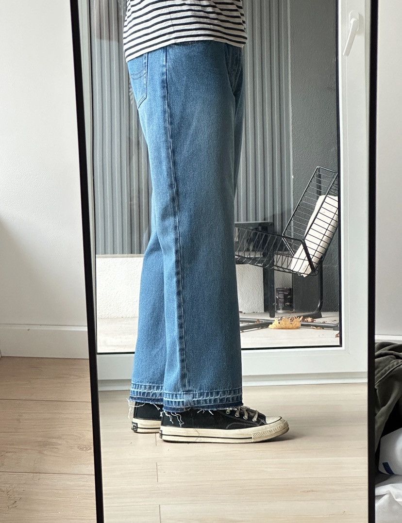 Japanese Brand Vintage wide leg baggy jeans Size US 36 / EU 52 - 2 Thumbnail