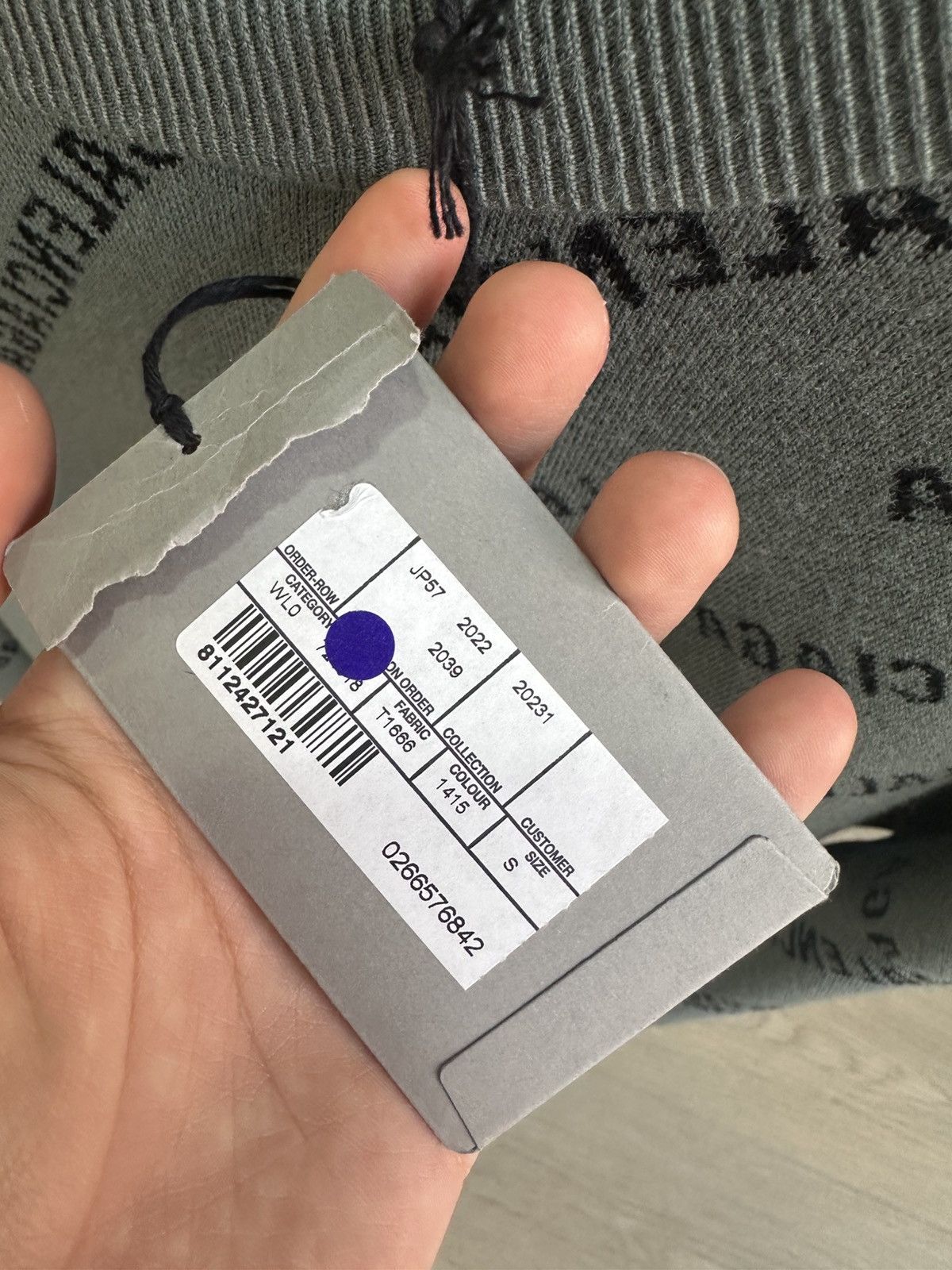 Balenciaga Balenciaga sweater Size US S / EU 44-46 / 1 - 3 Thumbnail