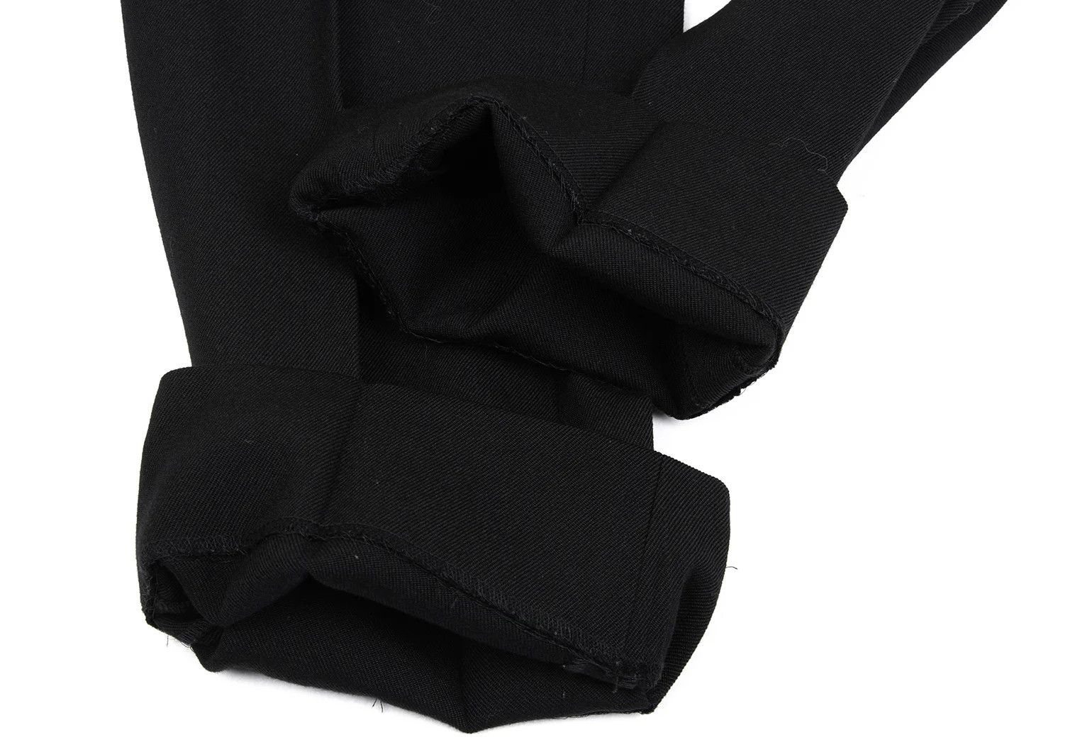 Yohji Yamamoto Yohji Yamamoto Wool Tuck Straight Pants Black size 3 Size US 34 / EU 50 - 8 Thumbnail
