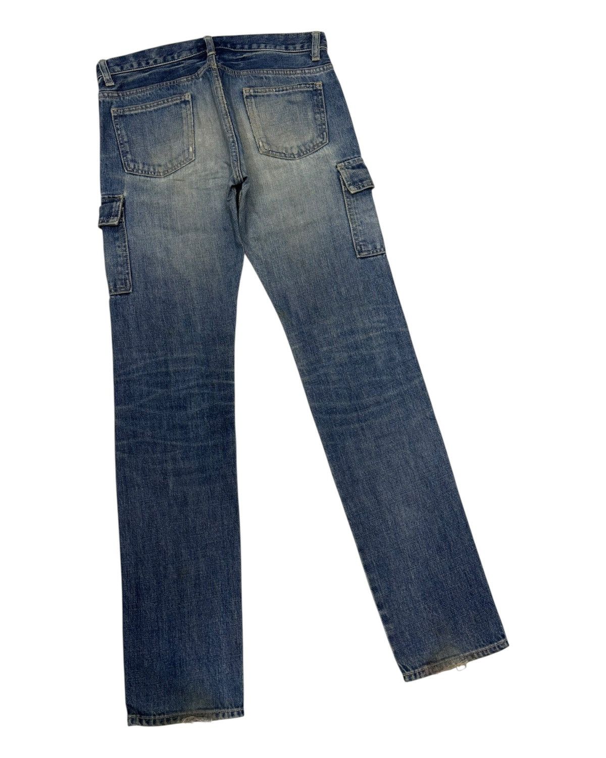 Kapital DMG DOMINGO DENIM CARGO JEANS Size 30" / US 8 / IT 44 - 4 Thumbnail
