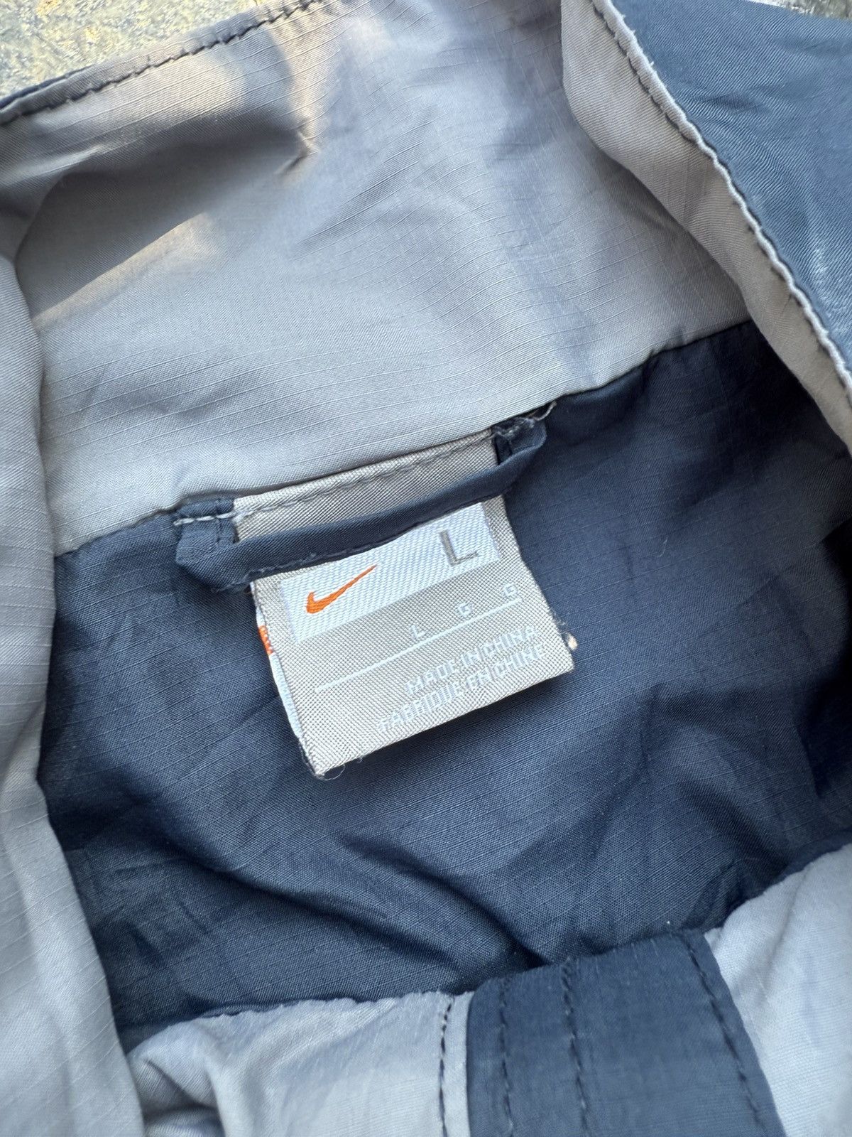 Nike 90’s NIKE RARE SWOOSH Y2K RETRO ZIP NYLON LOGOVINTAGE JACKET Size US L / EU 52-54 / 3 - 6 Thumbnail
