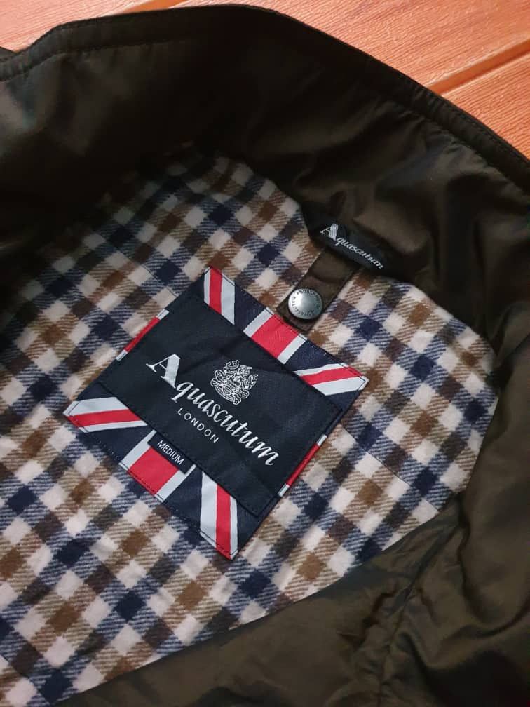 Aquascutum 💥Aquascutum green military winter( No hoodie ) jacket Size US M / EU 48-50 / 2 - 2 Thumbnail