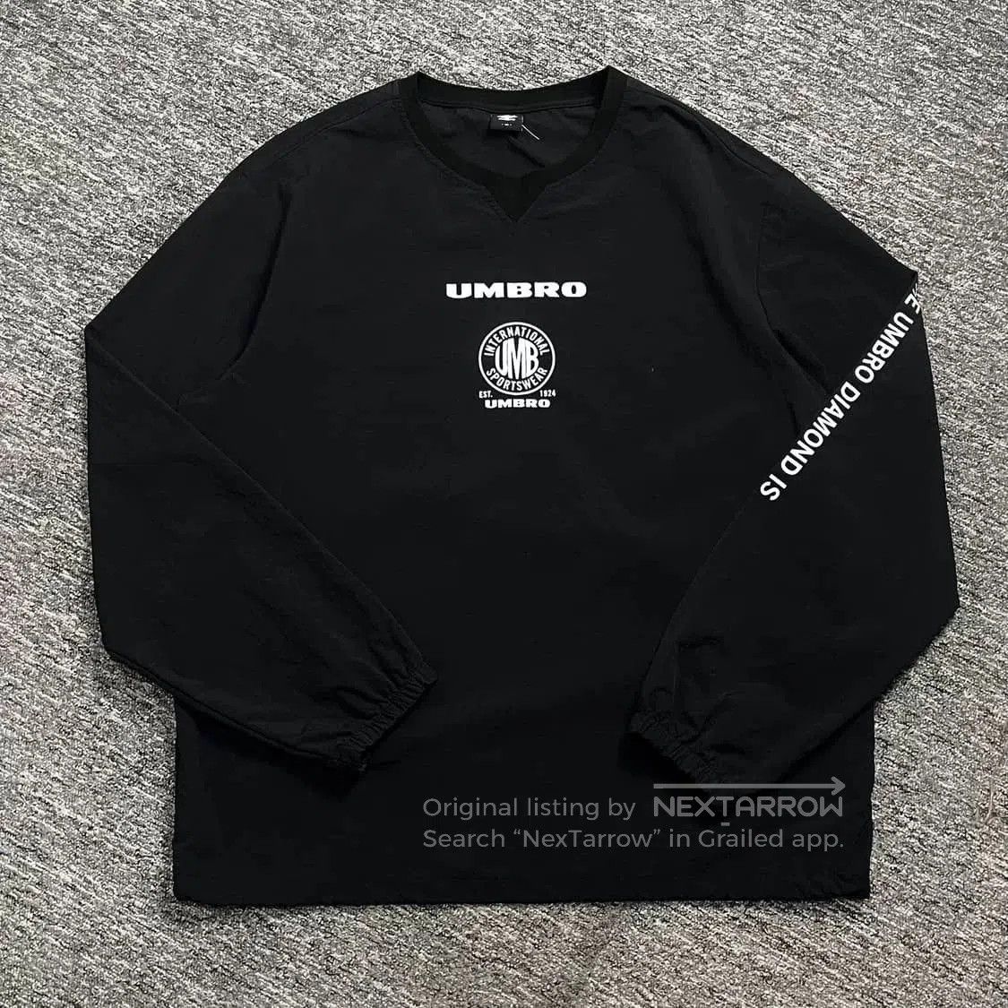 Umbro Umbro Vintage Dark Tech Sweatshirt. Size US M / EU 48-50 / 2 - 1 Thumbnail