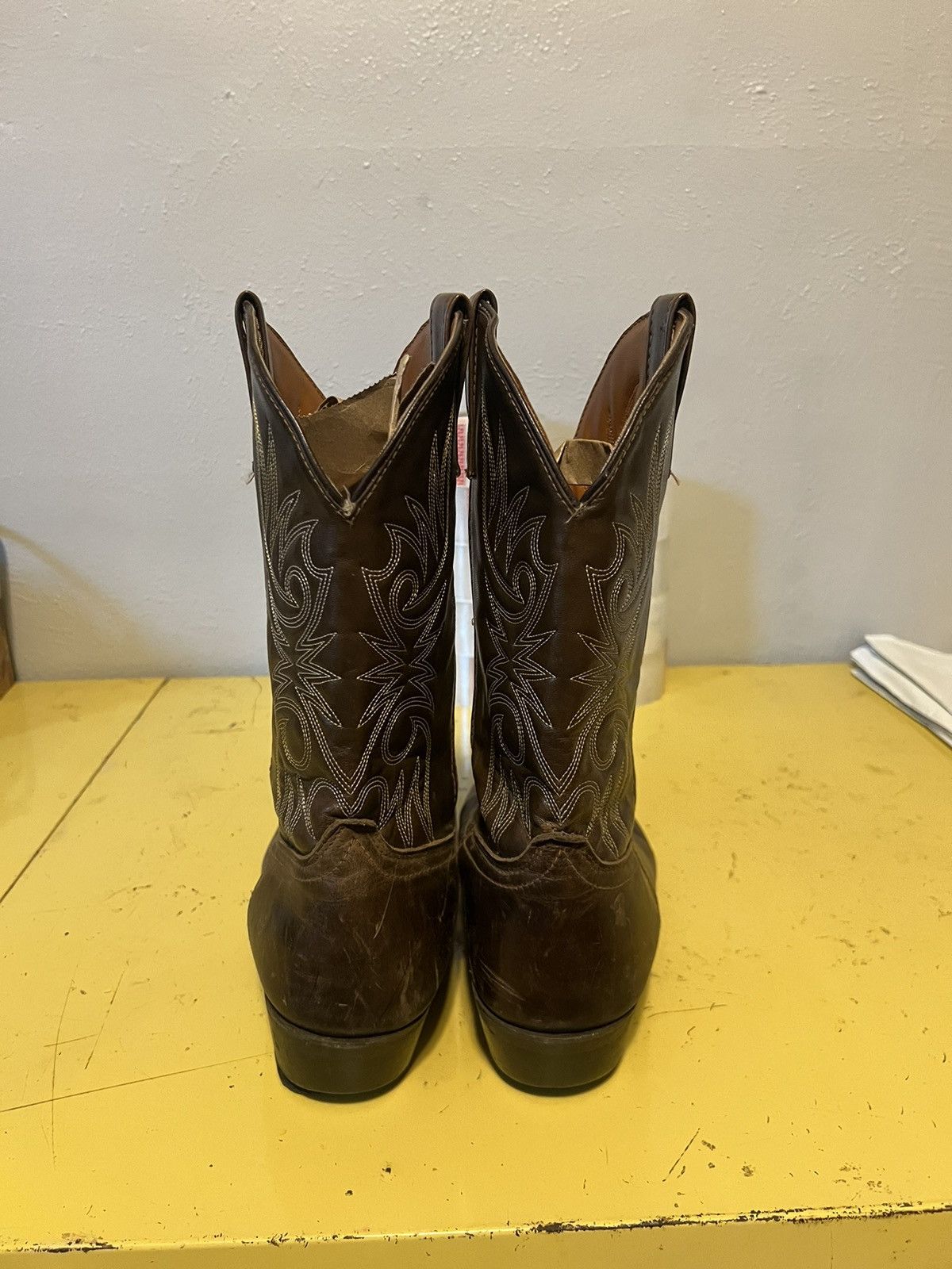 Vintage Laredo Cowboy Boots Sz 10.5 EW Size US 10.5 / EU 43-44 - 2 Thumbnail