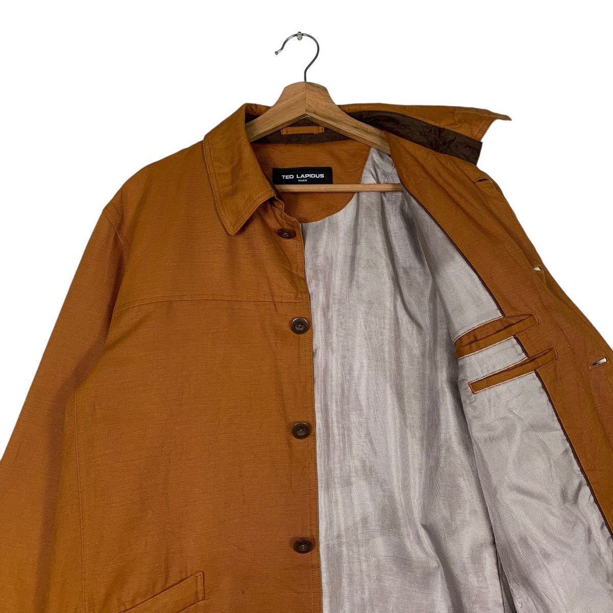 TED LAPIDUS Ted Lapidus Paris Chore Jacket Size US XL / EU 56 / 4 - 10 Thumbnail