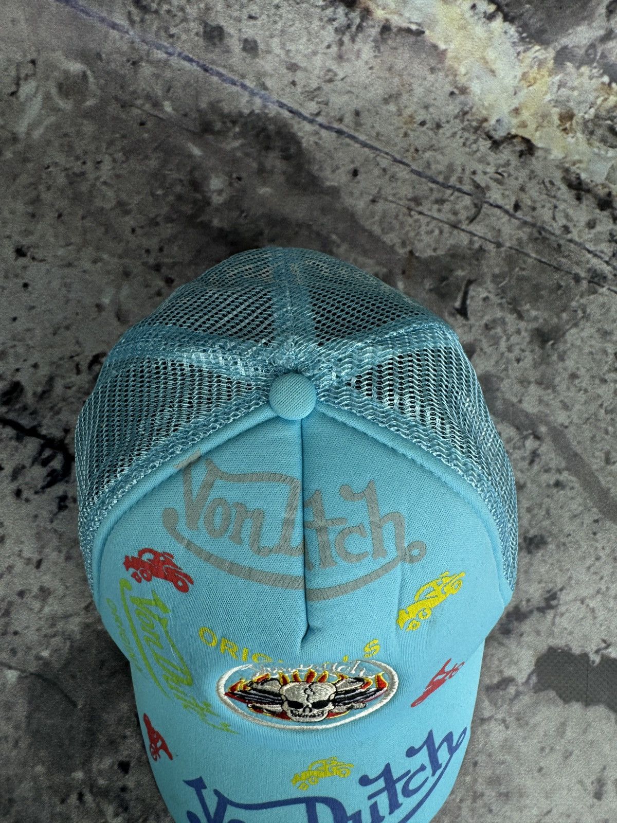 Ed Hardy Von Dutch Skull Kustommade Originals Cap Size ONE SIZE - 3 Thumbnail
