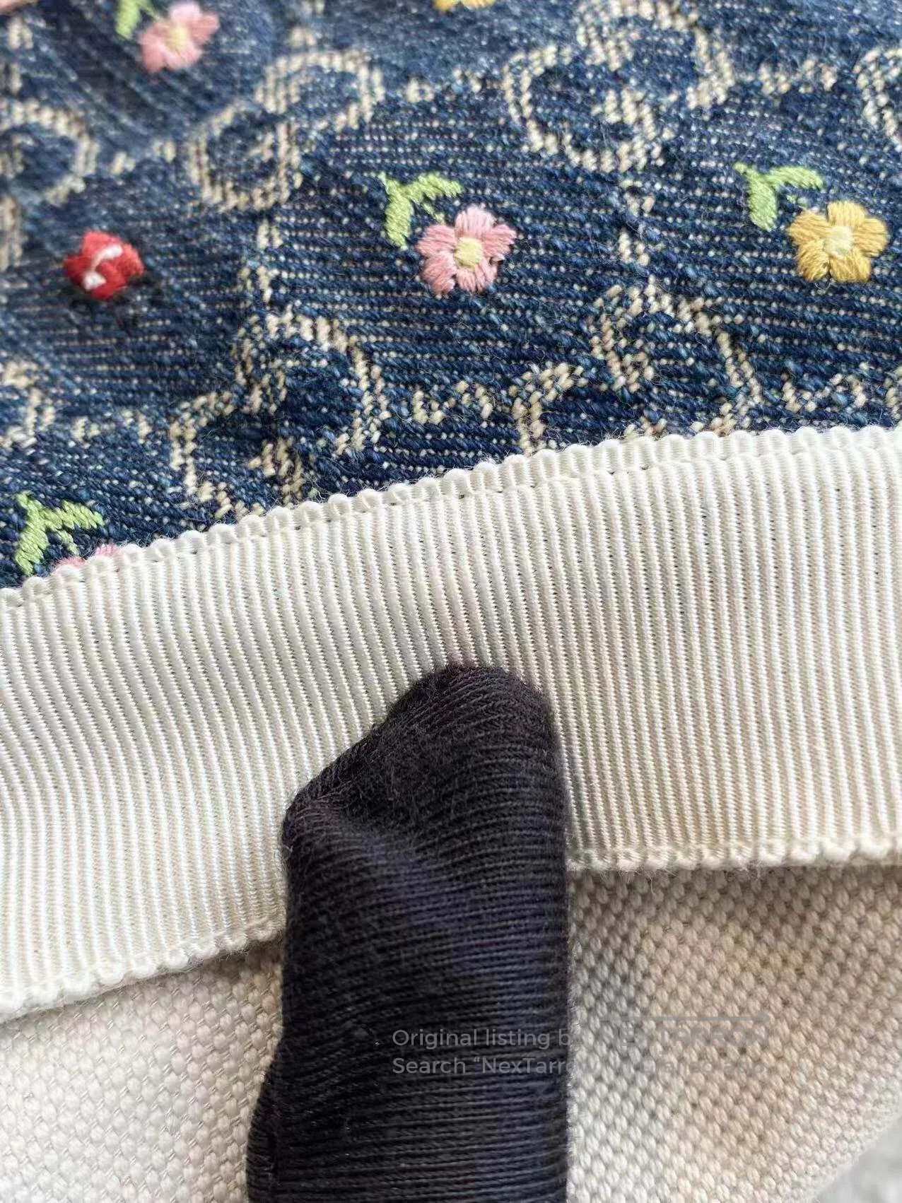 Gucci Guicci Size M The old flowers are full of printed bucket ha Size ONE SIZE - 6 Thumbnail