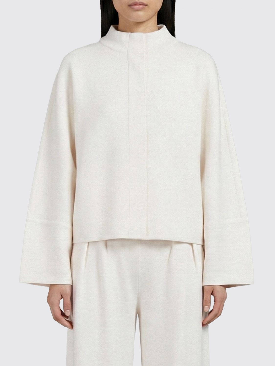 Max Mara Max Mara Sweater Woman White Size S / US 4 / IT 40 - 1 Thumbnail