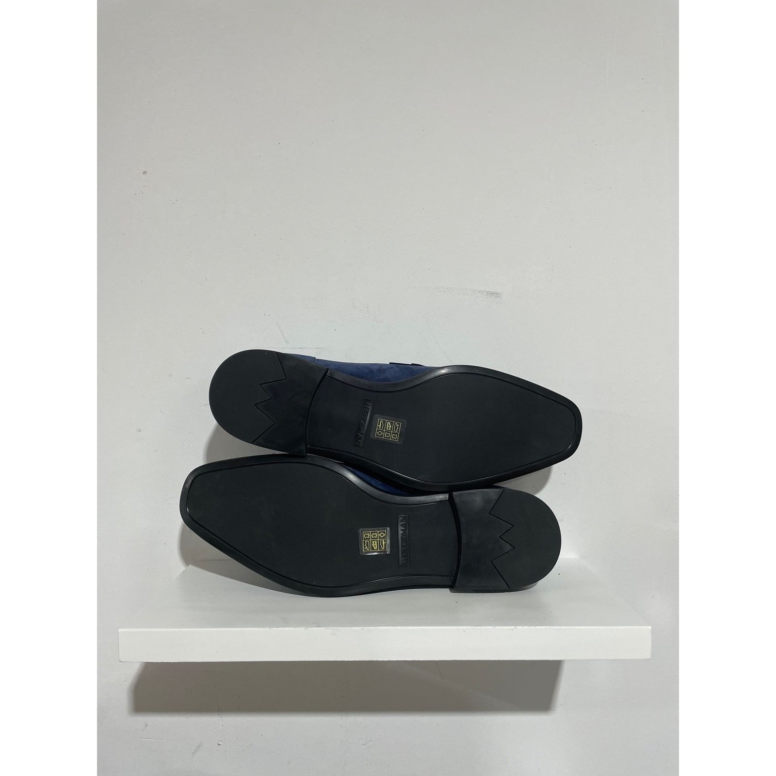 Stuart Weitzman STUART WEITZMAN NAVY BLUE LOAFERS Size US 15 / EU 48 - 2 Thumbnail