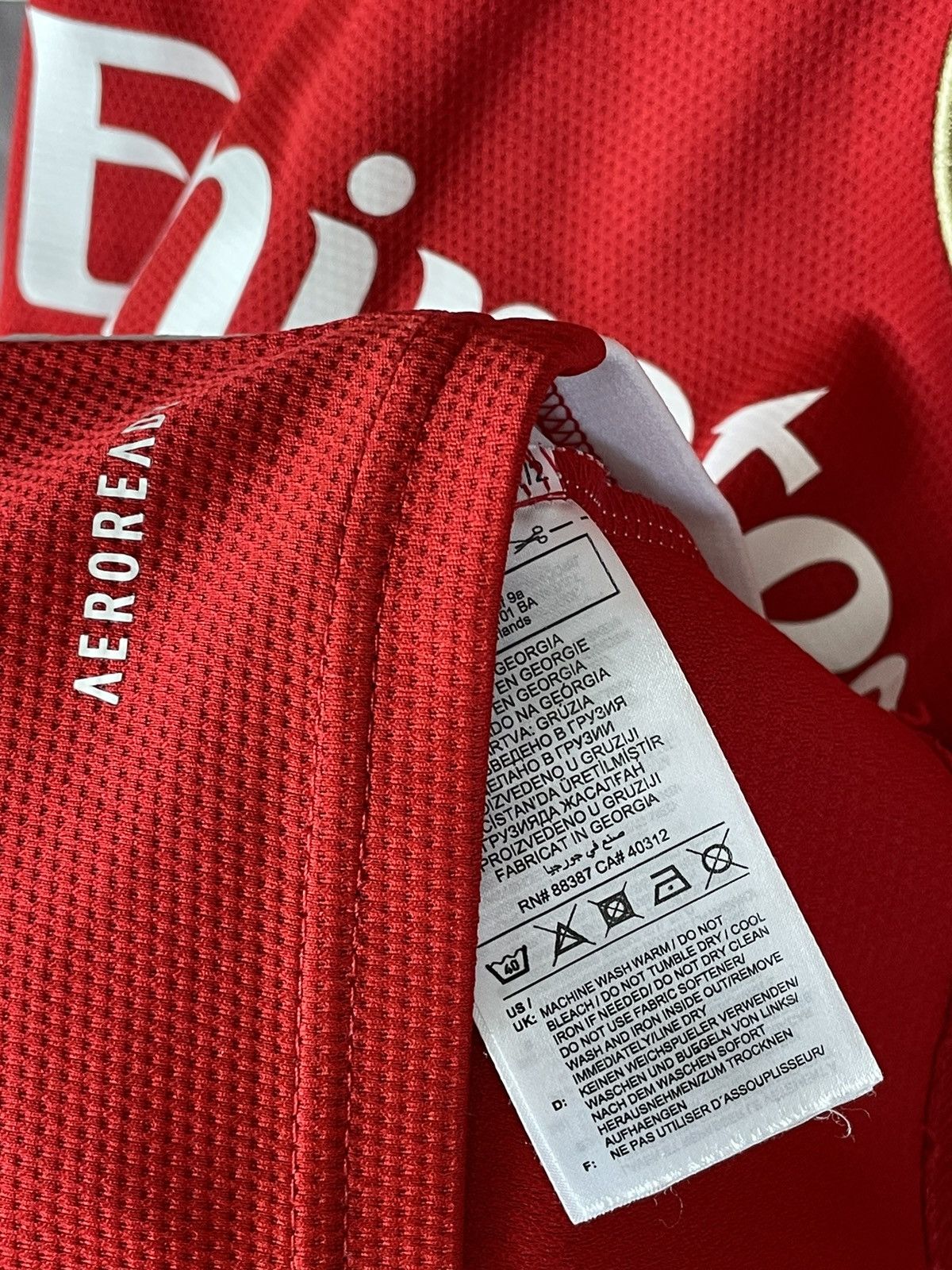 Adidas Arsenal Soccer Jersey Fly Better t shirt 2020/21 Size US XS / EU 42 / 0 - 11 Thumbnail
