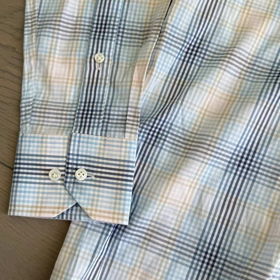 Peter Millar NWT Peter Millar Devon Button Down Shirt Channel Blue Size US S / EU 44-46 / 1 - 4 Thumbnail