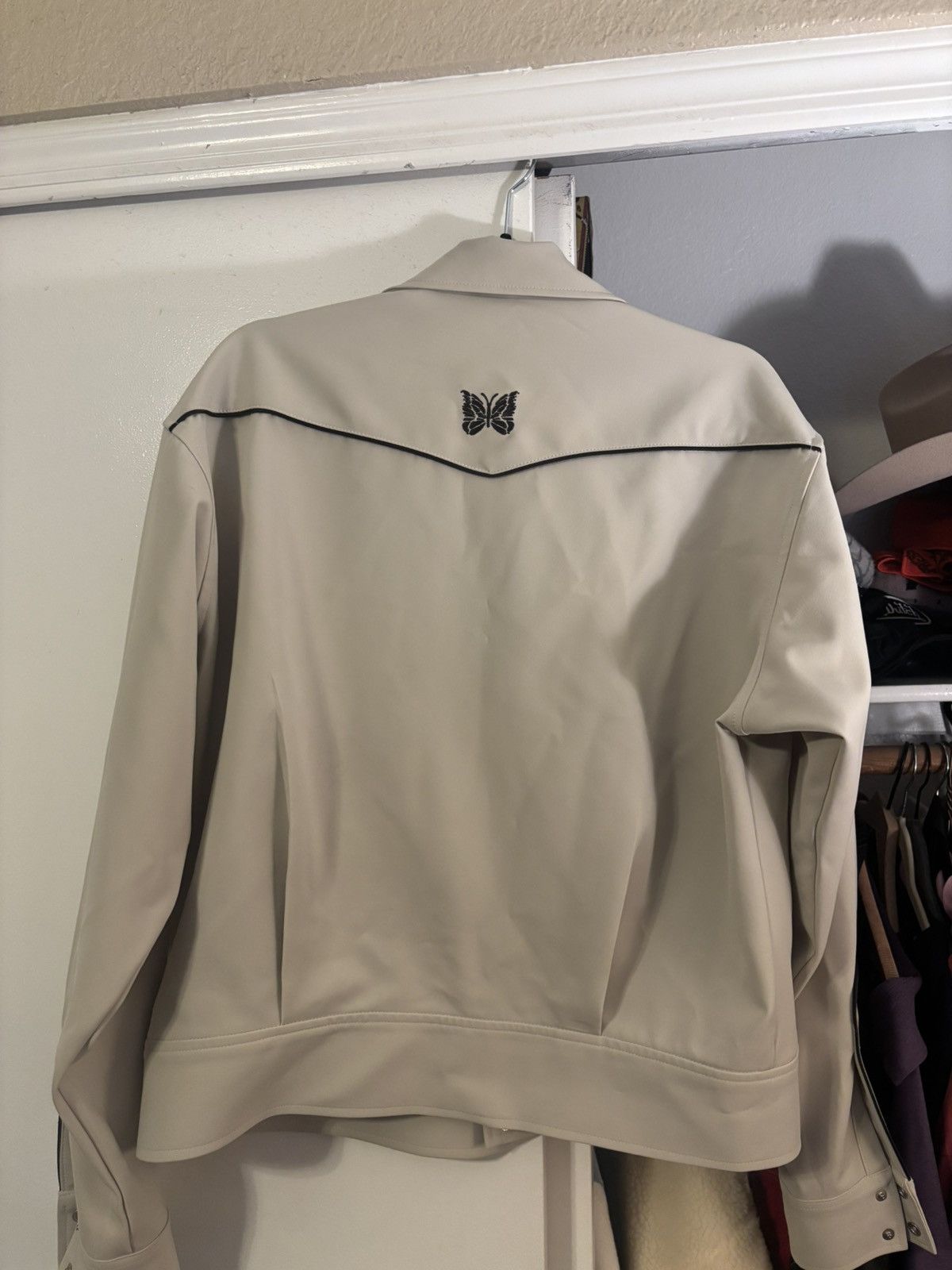 Needles Needles Piping Cowboy Logo Embroidered Woven Jacket Size US S / EU 44-46 / 1 - 2 Thumbnail