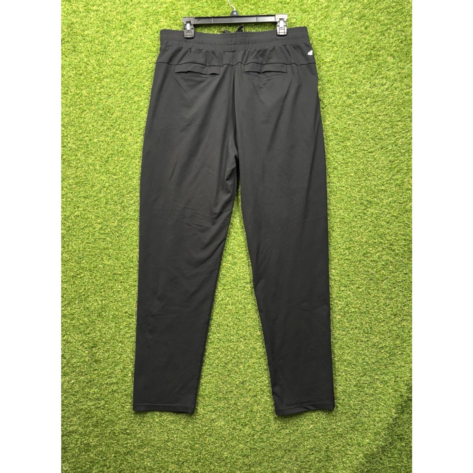 Vintage Public Rec Dealmaker Sweatpants Men's Slim Black 36 Regular Inseam 32 5-Pocket Drawstring Zip, Tech Stretch Size US 36 / EU 52 - 2 Thumbnail