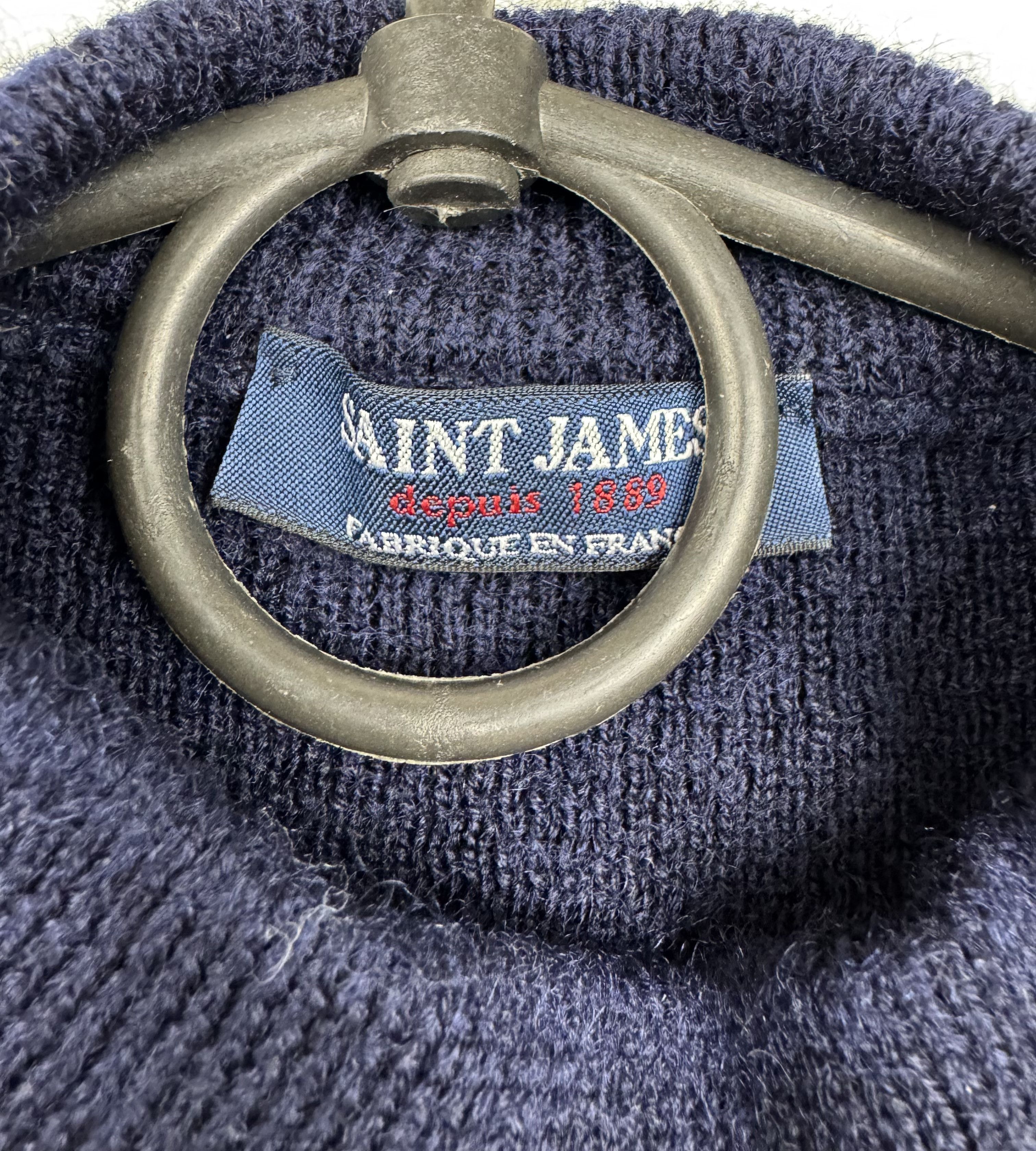 Saint James Saint James Wool Sweater Size 13 Made in France Size ONE SIZE - 19 Thumbnail
