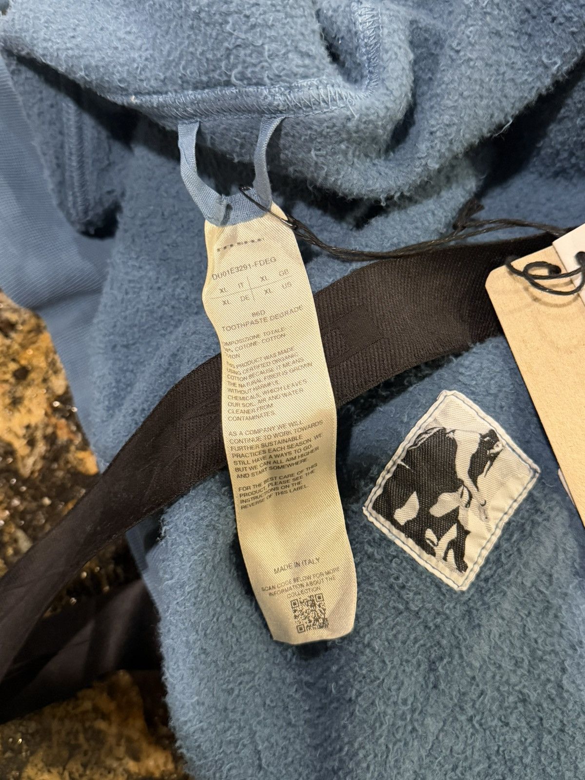 Rick Owens Drkshdw Rick Owens Drkshdw Gimp ToothPaste Degrade Zip Up Hoodie Size US XL / EU 56 / 4 - 14 Thumbnail