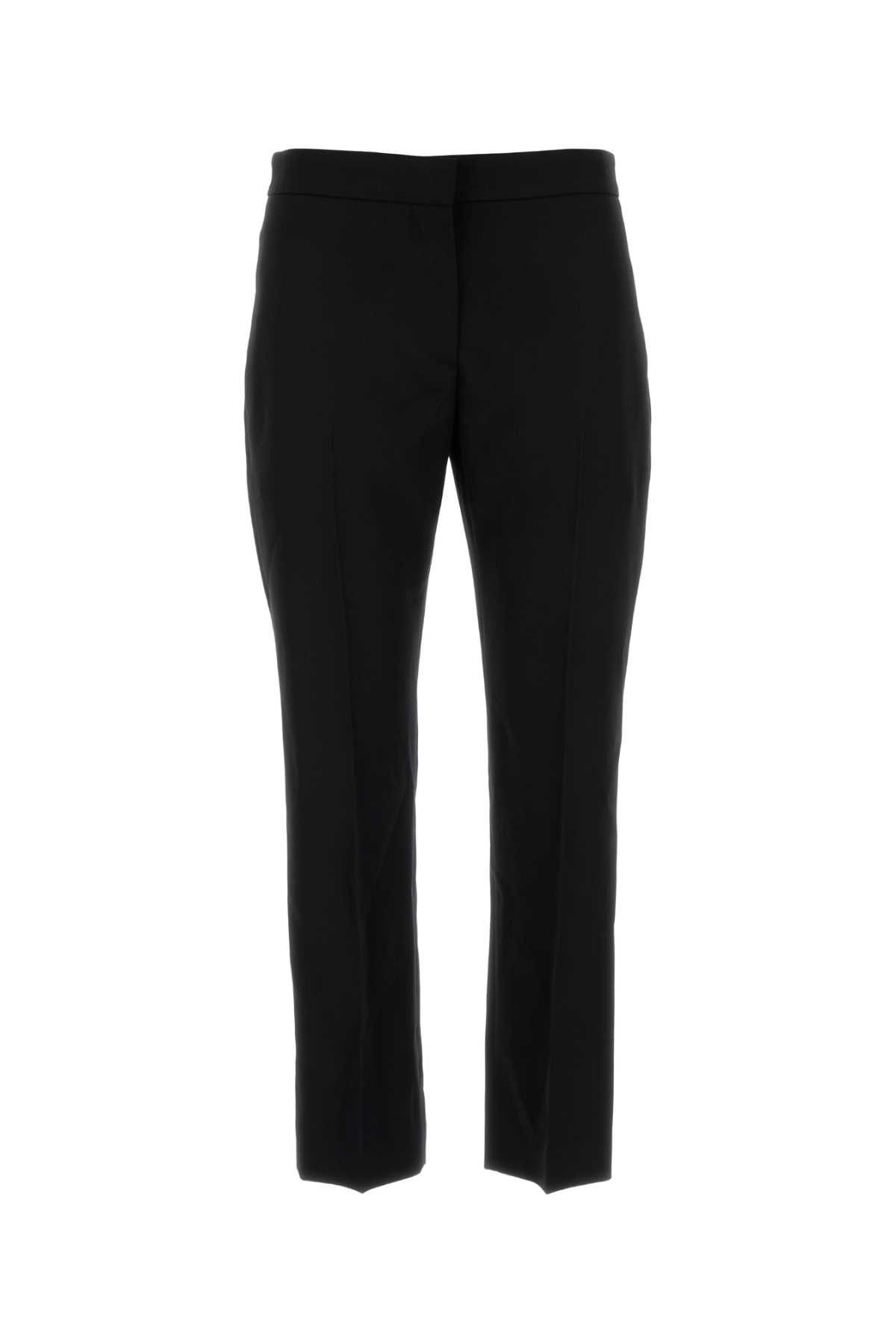 Alexander McQueen Black Wool Pant Size 27" / US 4 / IT 40 - 1 Thumbnail