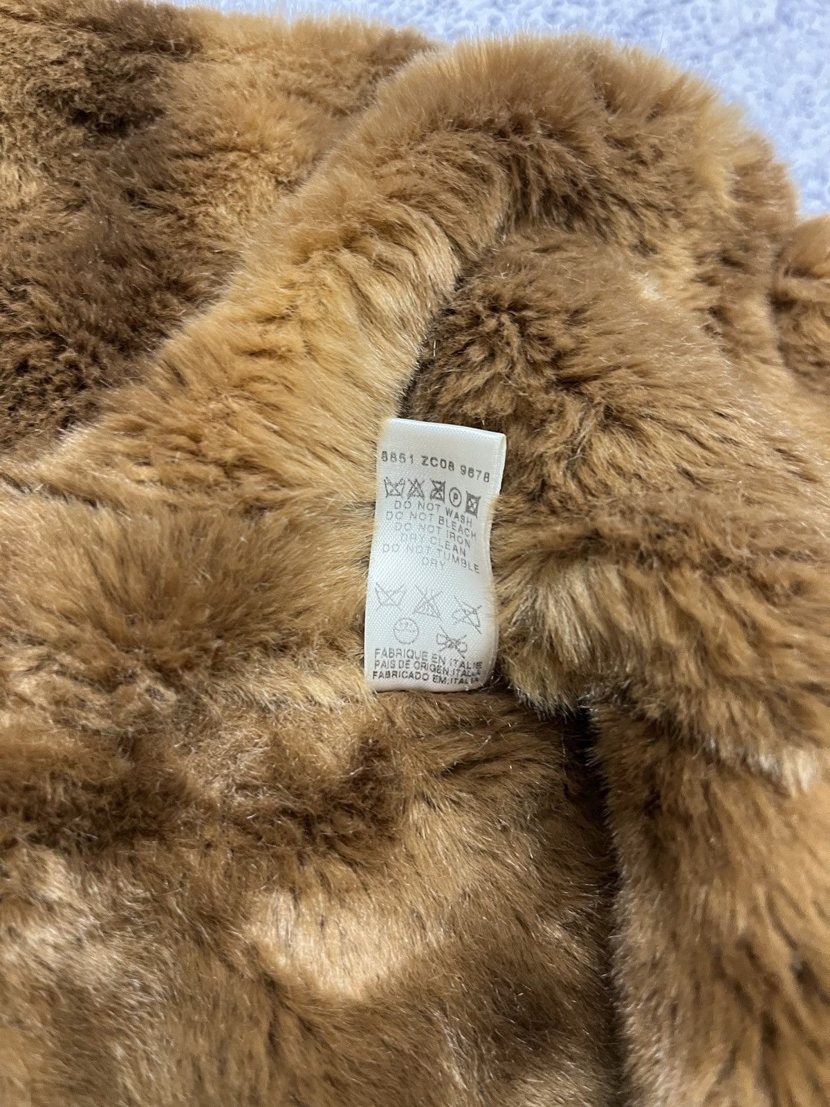 Japanese Brand Miss Sixty Fur Zip Up Crop Knit Sweater Jacket Avant Garde Size US S / EU 44-46 / 1 - 16 Thumbnail