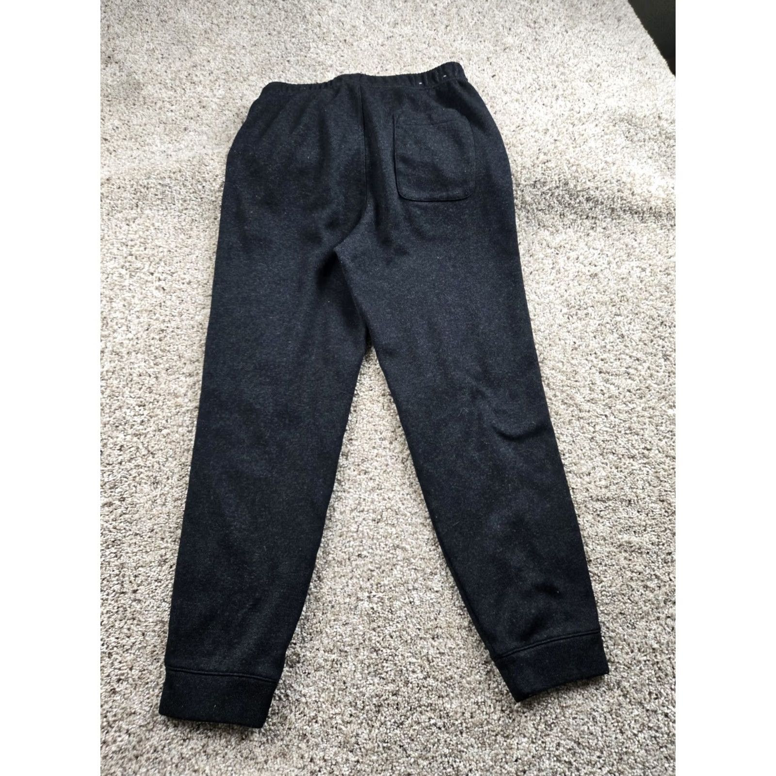 Uniqlo Uniqlo Mens Regular Fit Jogger Pants Gray 27in Inseam Pockets Elastic Waist Tapered Fleece Polyester Slim Elasticated Drawstring Quick Dry Size US 31 - 4 Thumbnail
